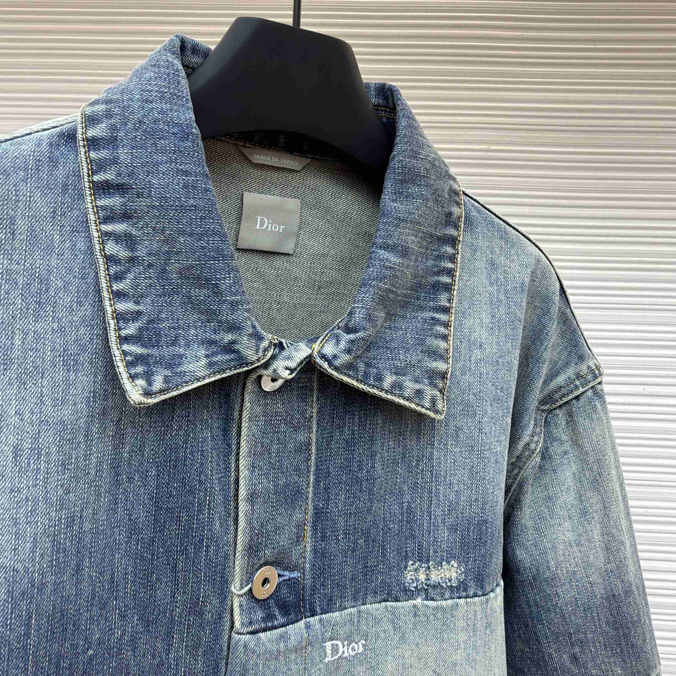Dior Overshirt With Patchwork Effect - DesignerGu