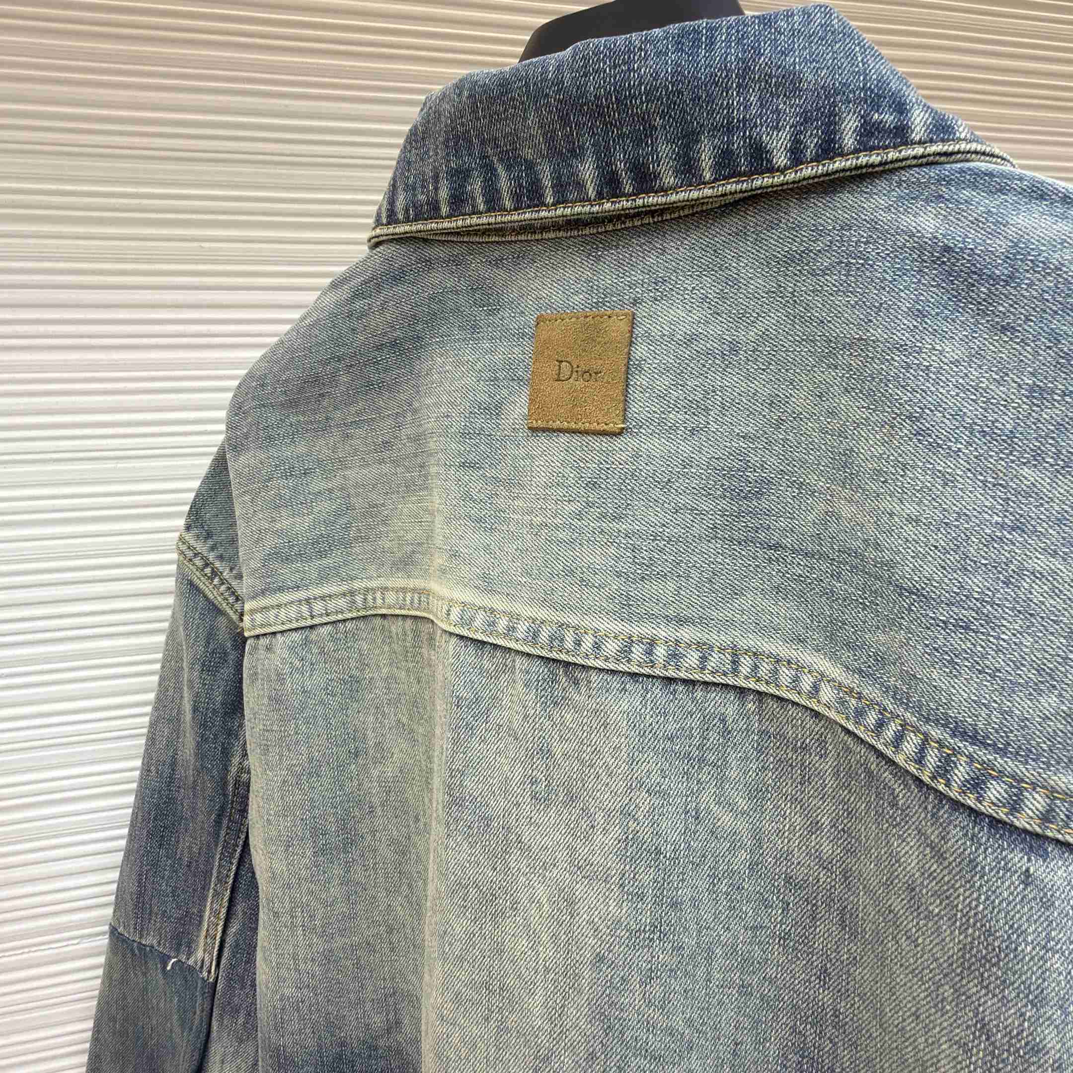 Dior Overshirt With Patchwork Effect - DesignerGu
