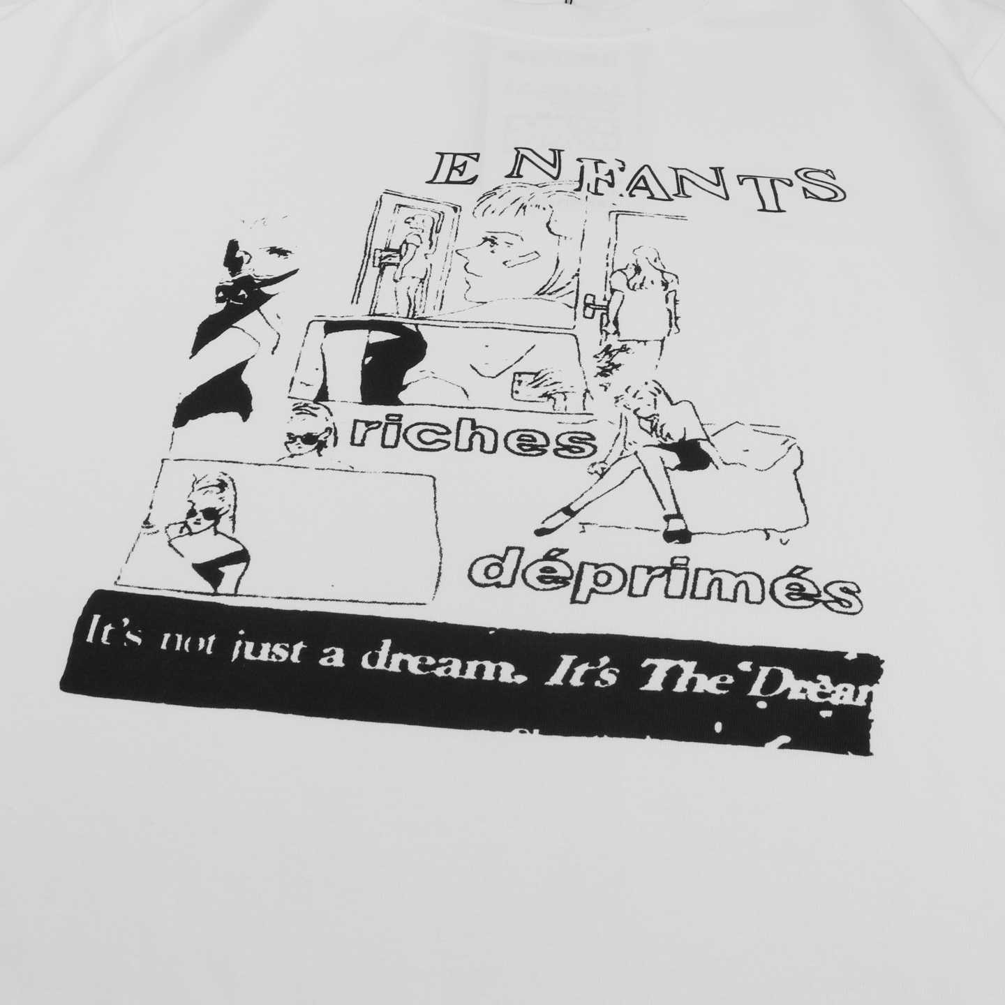 Enfants Riches Déprimés 'Dreams' Graphic Print T-Shirt - DesignerGu