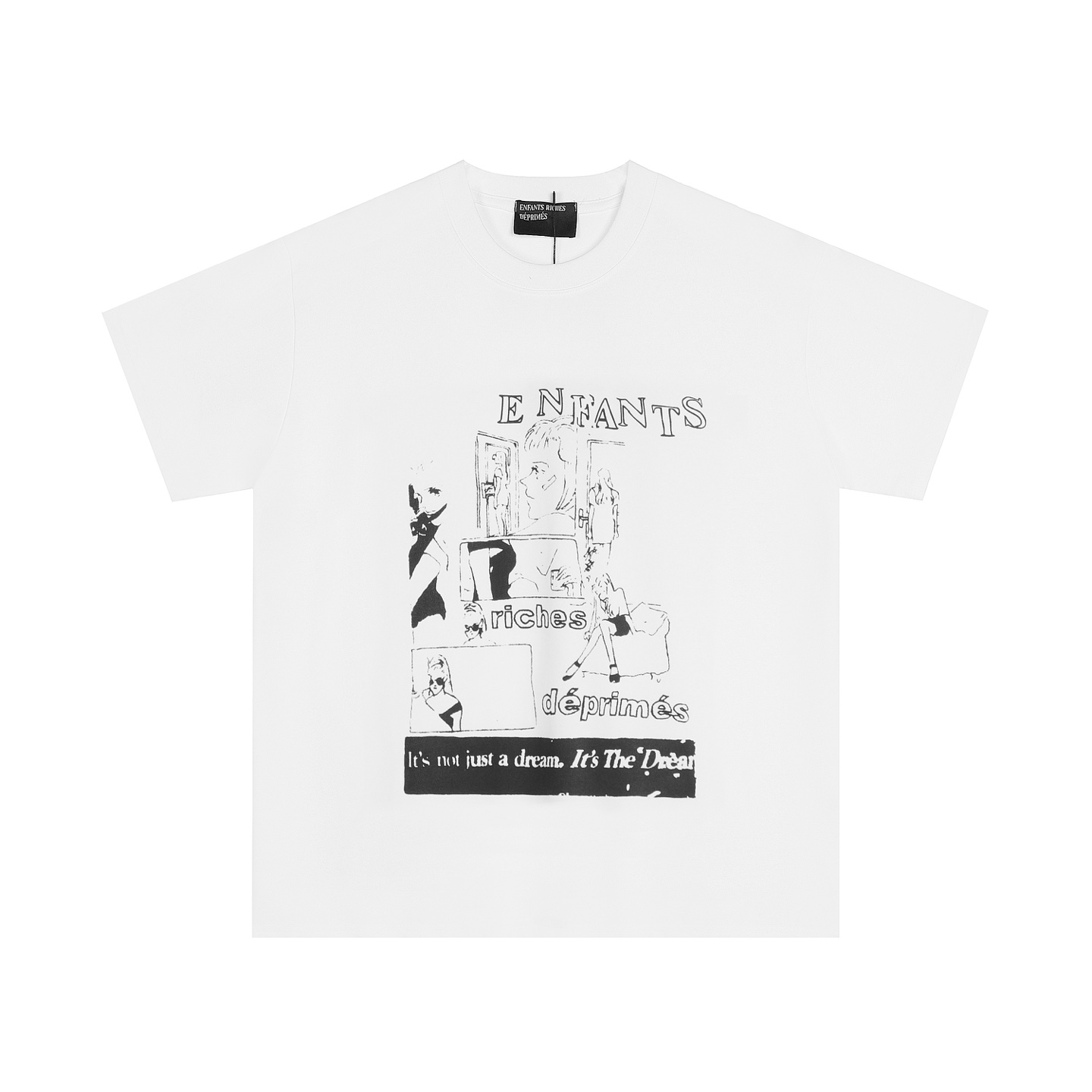 Enfants Riches Déprimés 'Dreams' Graphic Print T-Shirt - DesignerGu