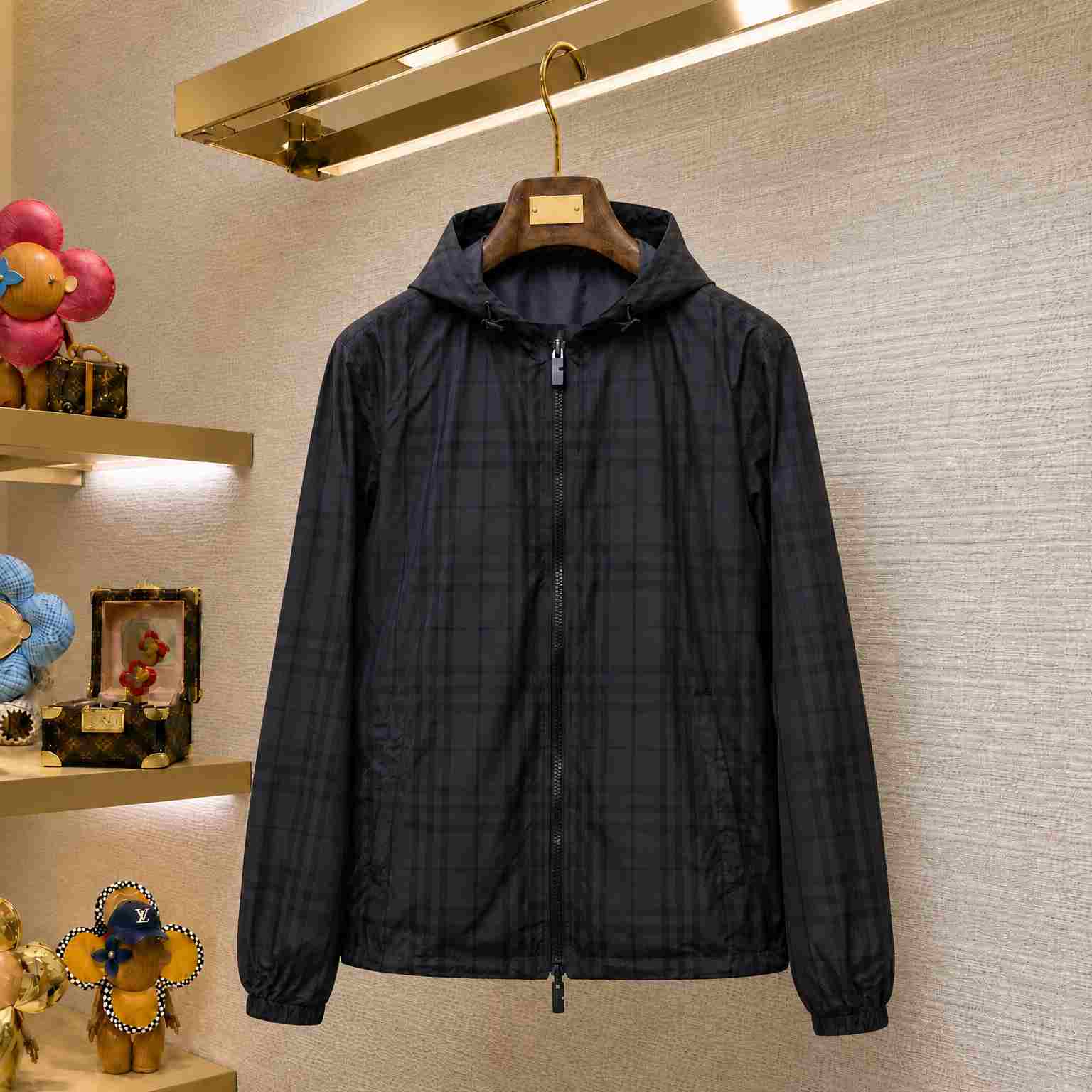 Burberry Reversible Check Newport Hooded Jacket - DesignerGu