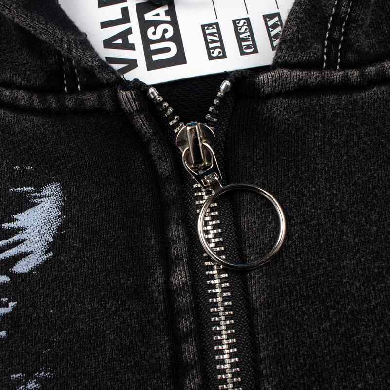 Vale Forever Hardy Boyz Zip Up 'Black' - DesignerGu