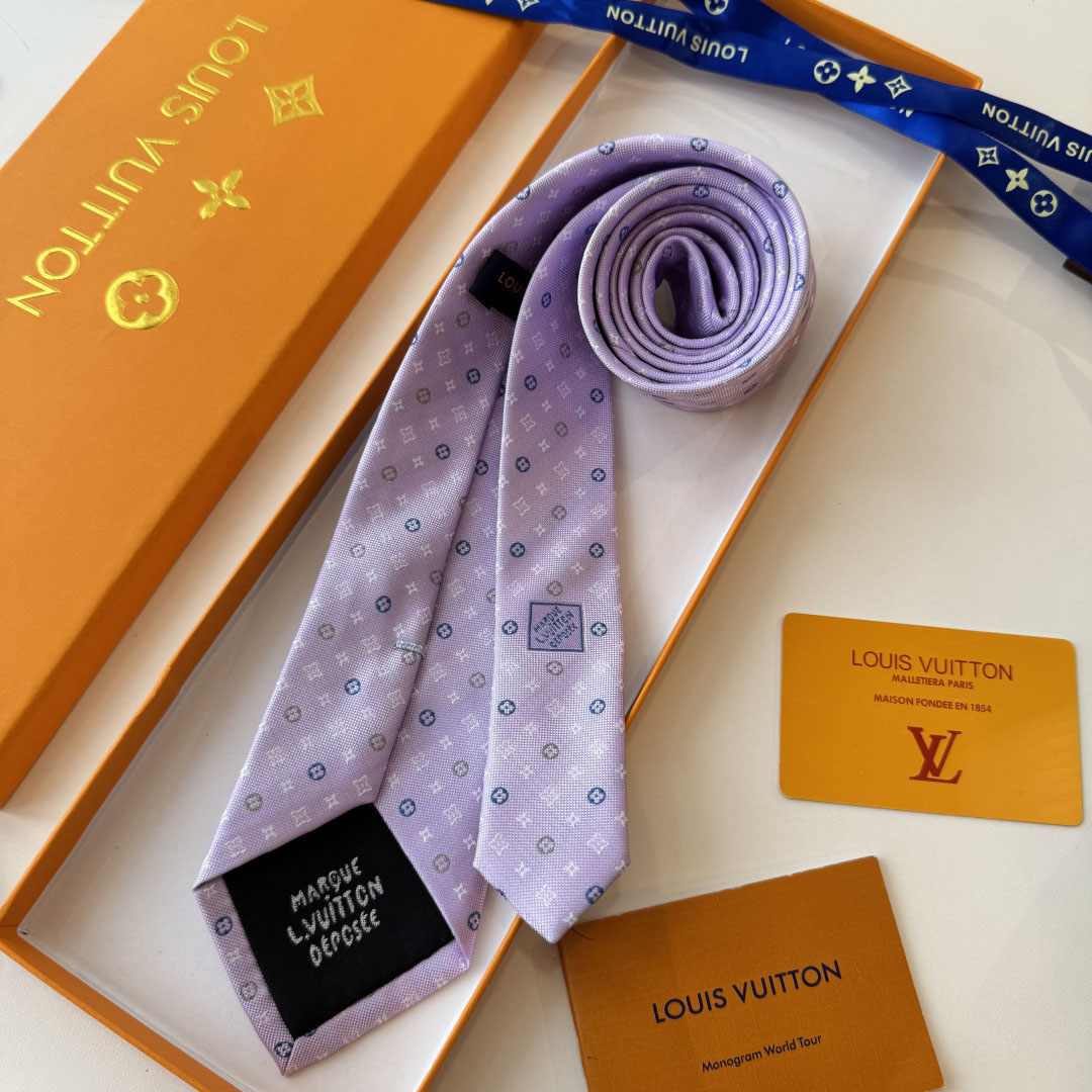 Louis Vuitton Monogram Flower Tie M98098 - DesignerGu