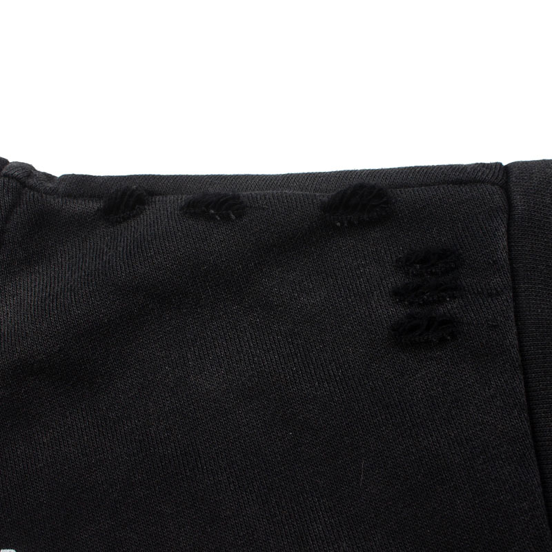 Satoshi Nakamoto Luke Distressed Effect Hoodie - DesignerGu