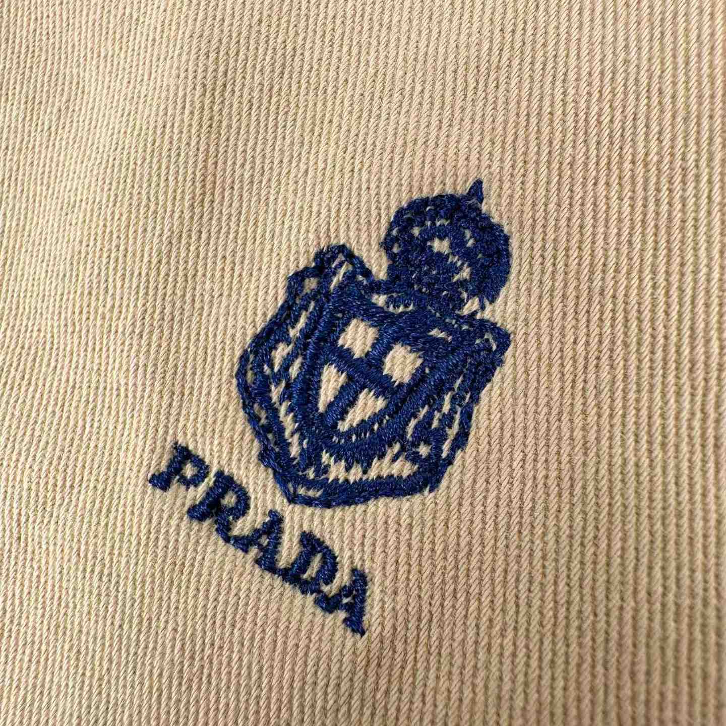 Prada Cotton Jacket With Leather Details - DesignerGu