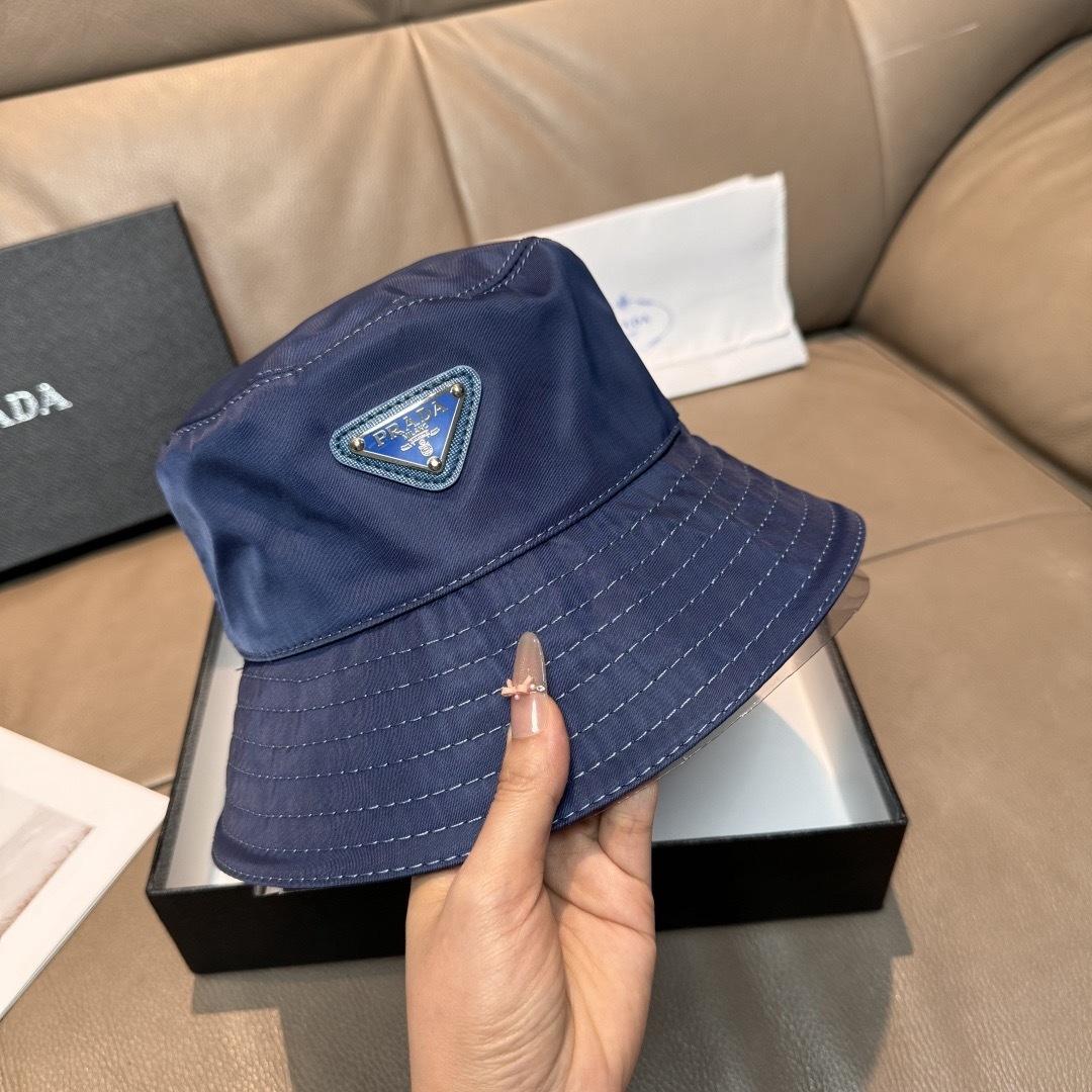 Prada Re-Nylon Bucket Hat - DesignerGu