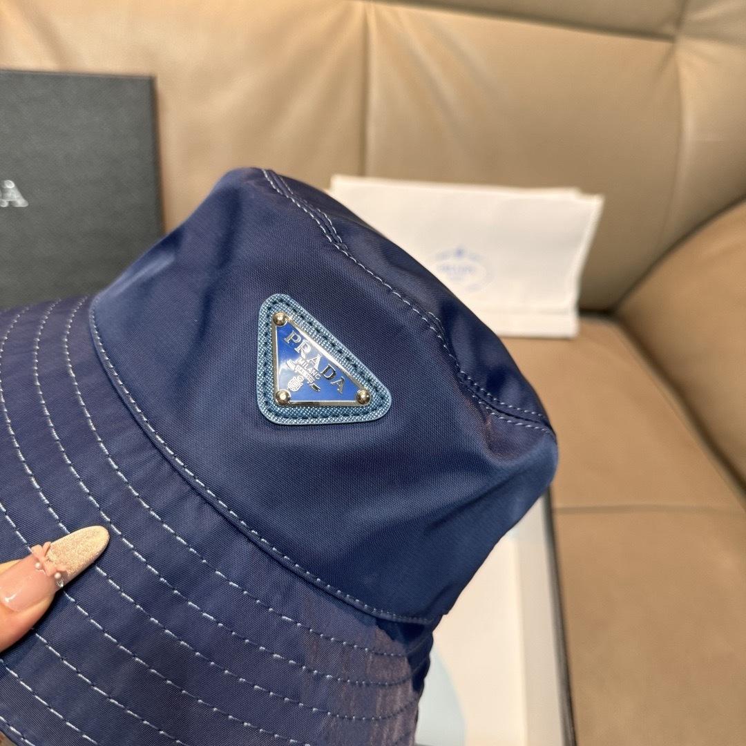 Prada Re-Nylon Bucket Hat - DesignerGu