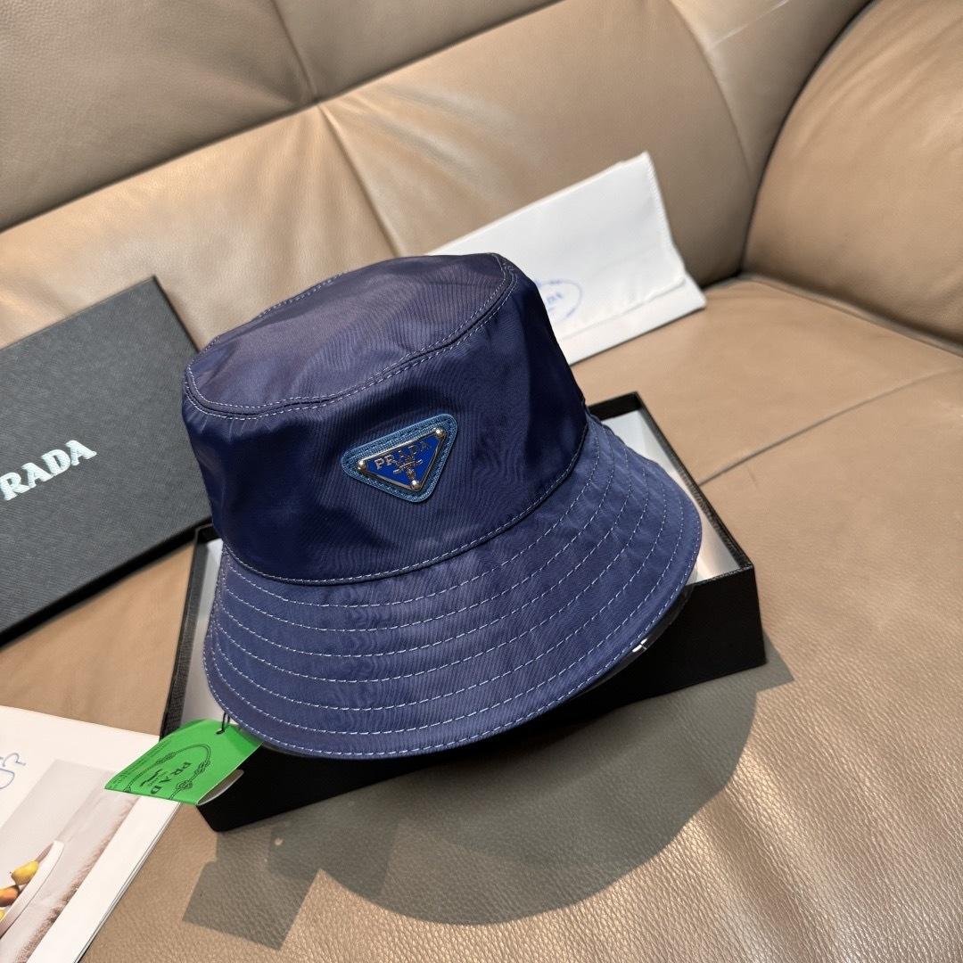 Prada Re-Nylon Bucket Hat - DesignerGu