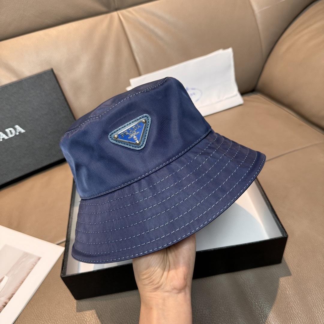 Prada Re-Nylon Bucket Hat - DesignerGu