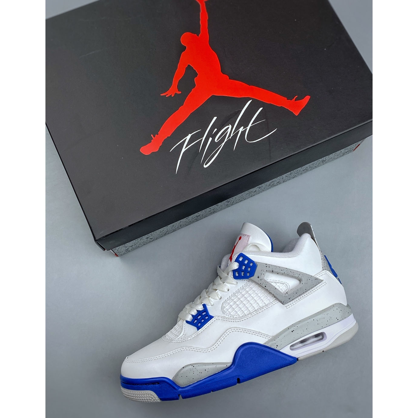 Air Jordan 4 OG Jackie Robinson JJ9189-101 - DesignerGu