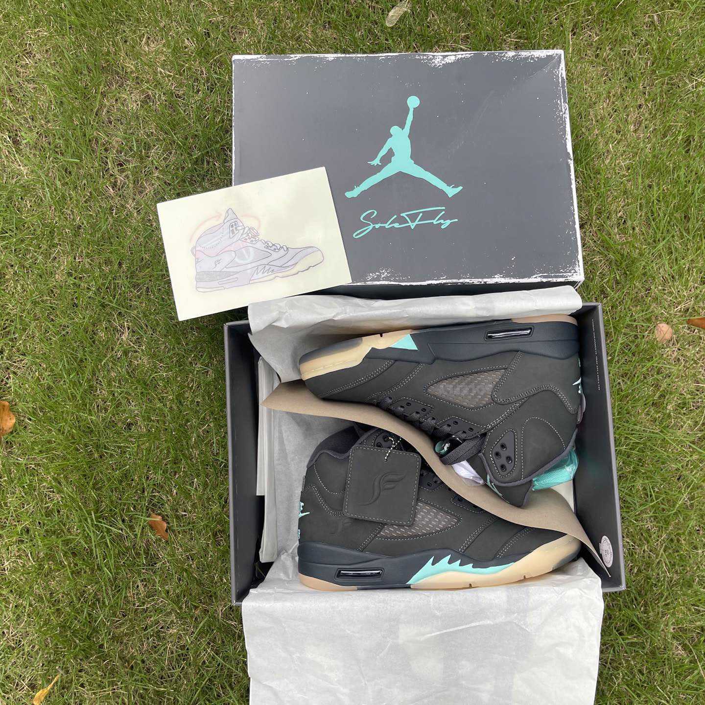 Solefly x Air Jordan 5 Retro  IU0734-001 - DesignerGu
