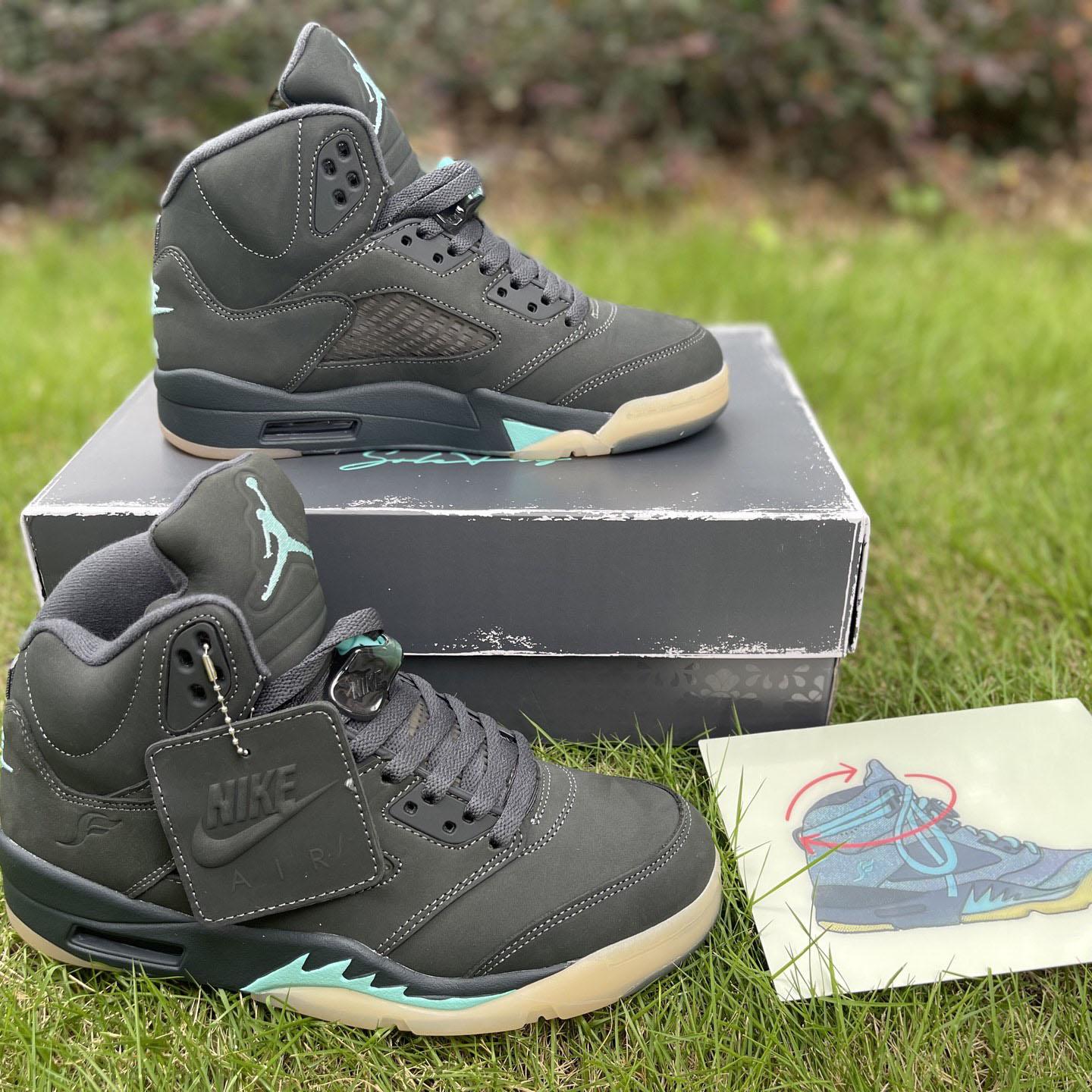 Solefly x Air Jordan 5 Retro  IU0734-001 - DesignerGu