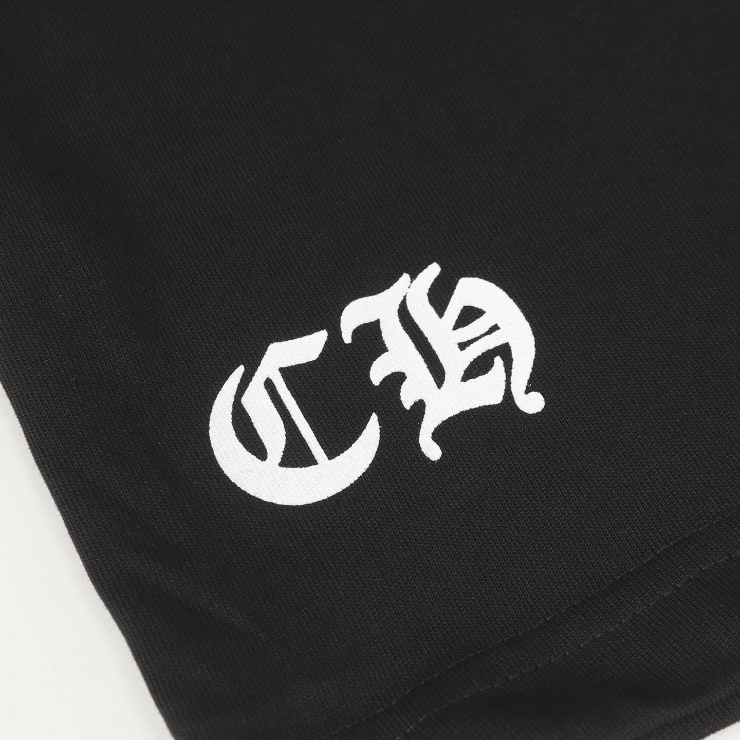Chrome Hearts Cross Printed Cotton Long Sleeve Tee - DesignerGu