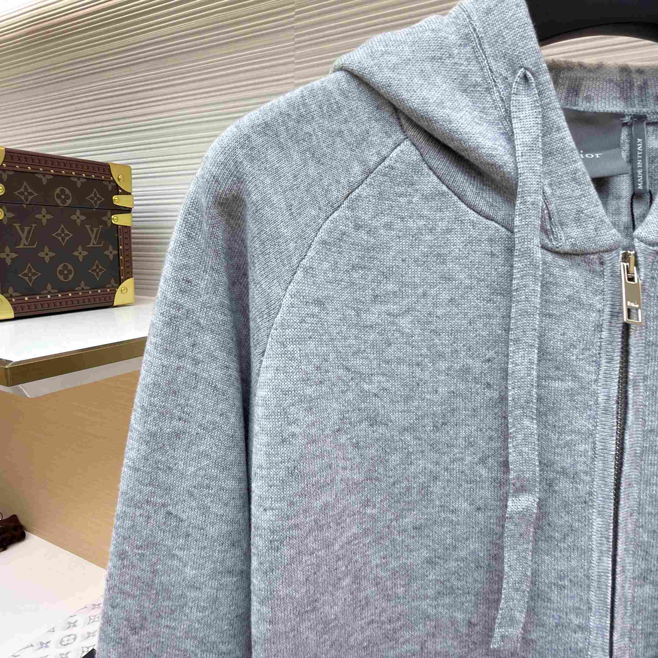 Dior Hooded Sweatshirt, Comfortable Fit - DesignerGu