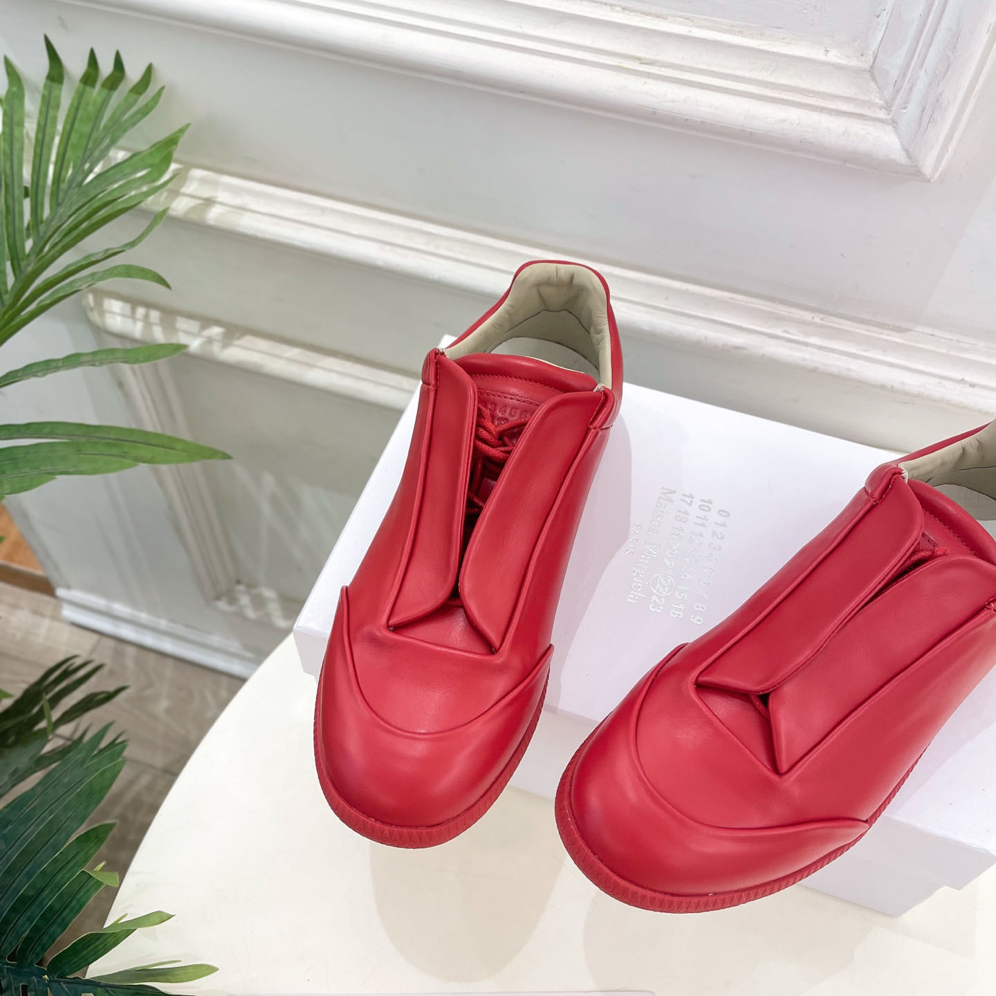 Maison Margiela 22 Future Low Top Sneaker 'Red' - DesignerGu