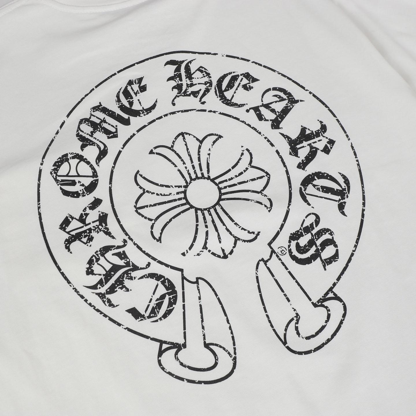 Chrome Hearts Cross Printed Cotton Long Sleeve Tee - DesignerGu