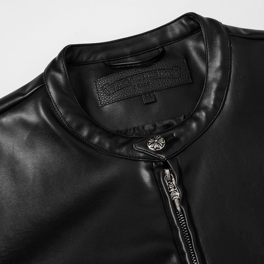 Chrome Hearts Leather Jacket  - DesignerGu