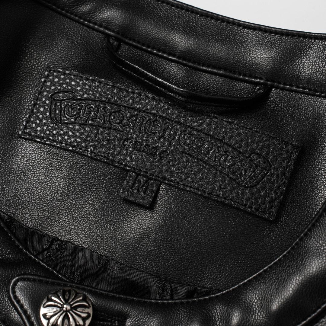 Chrome Hearts Leather Jacket  - DesignerGu