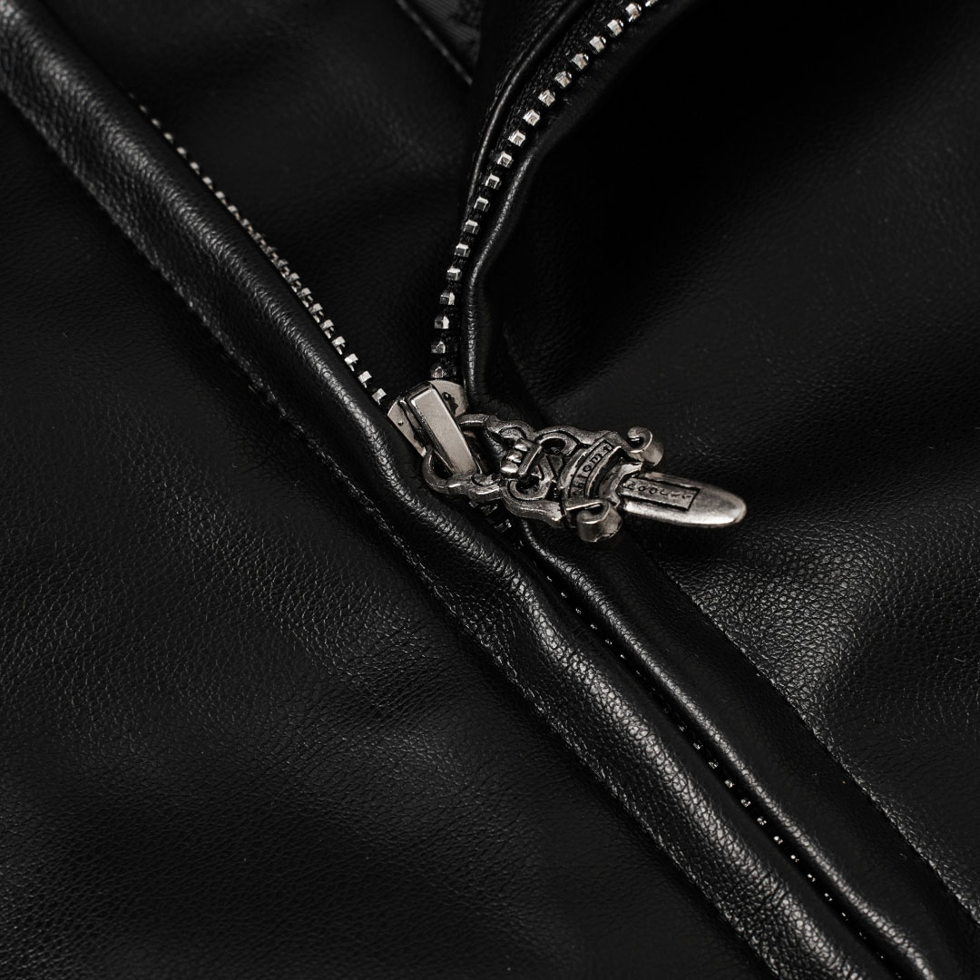 Chrome Hearts Leather Jacket  - DesignerGu