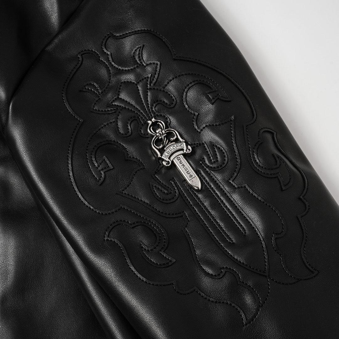 Chrome Hearts Leather Jacket  - DesignerGu