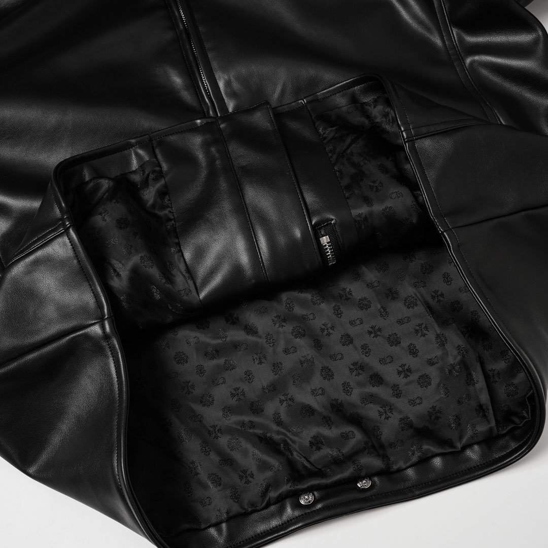 Chrome Hearts Leather Jacket  - DesignerGu