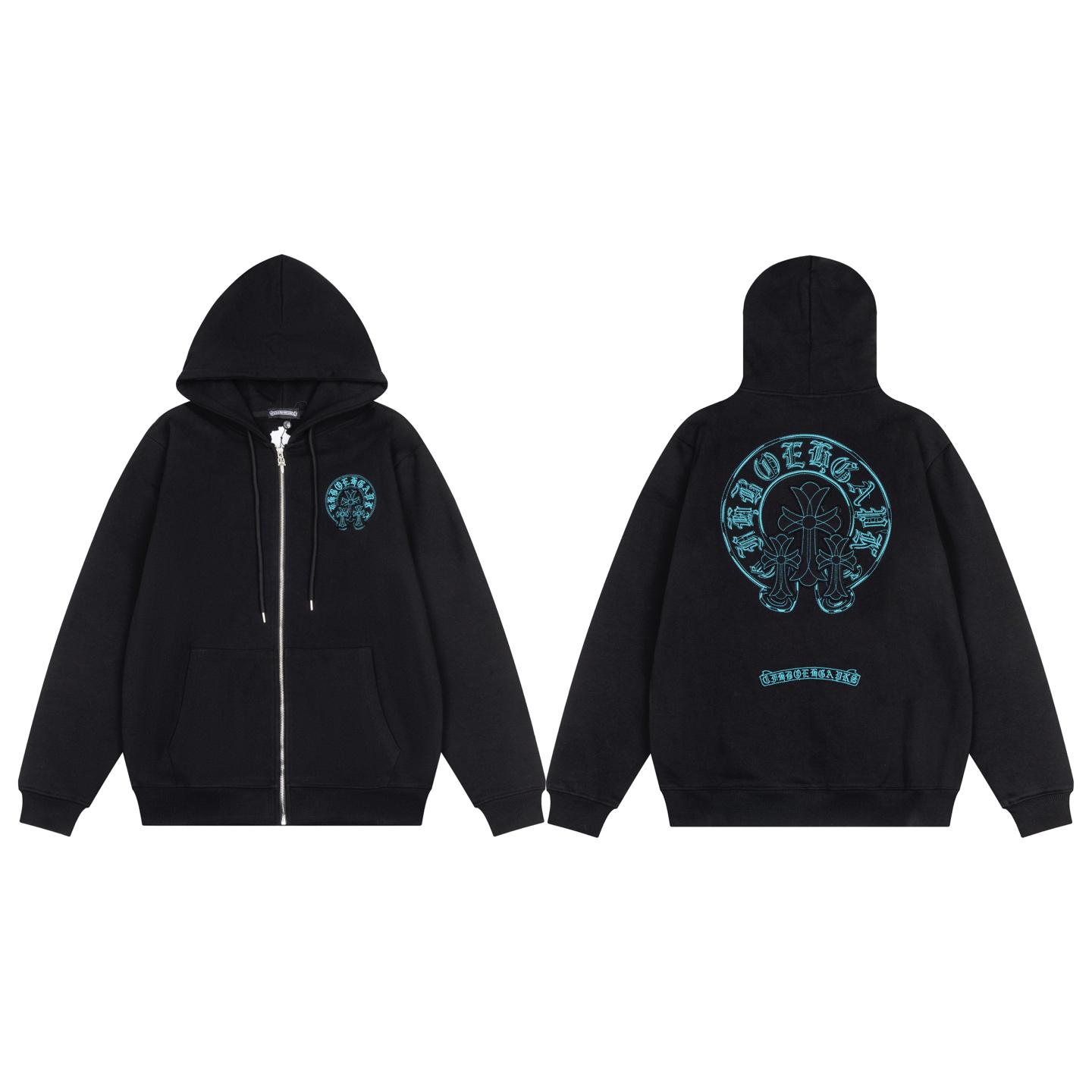 Chrome Hearts Hooded Sweatshirt - DesignerGu