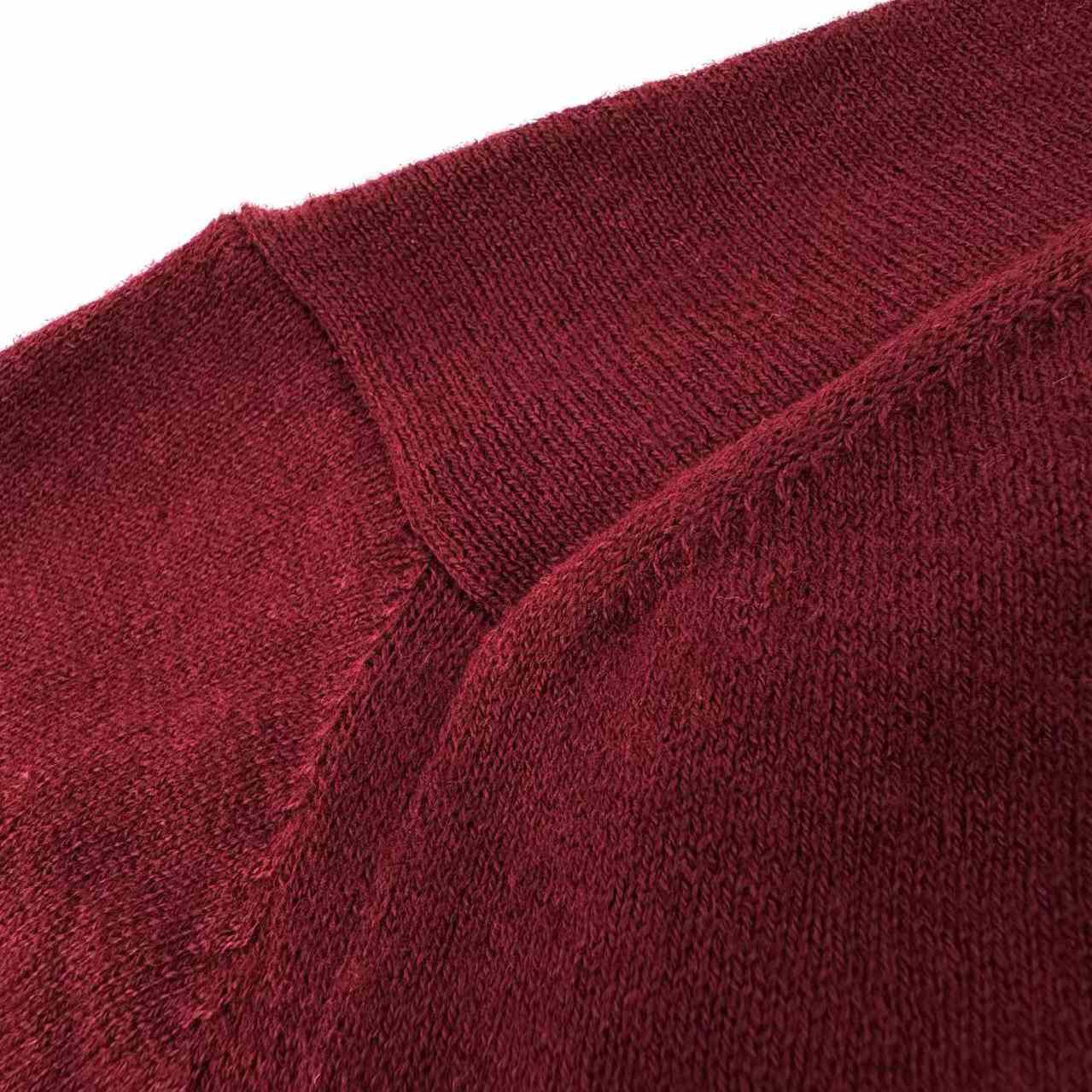 Prada Wool And Silk Polo Sweater - DesignerGu