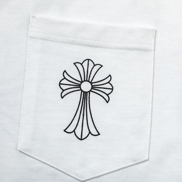 Chrome Hearts Long Sleeve Shirt 'White' - DesignerGu