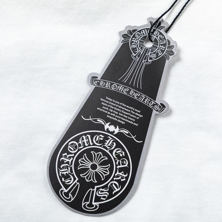 Chrome Hearts Long Sleeve Shirt 'White' - DesignerGu