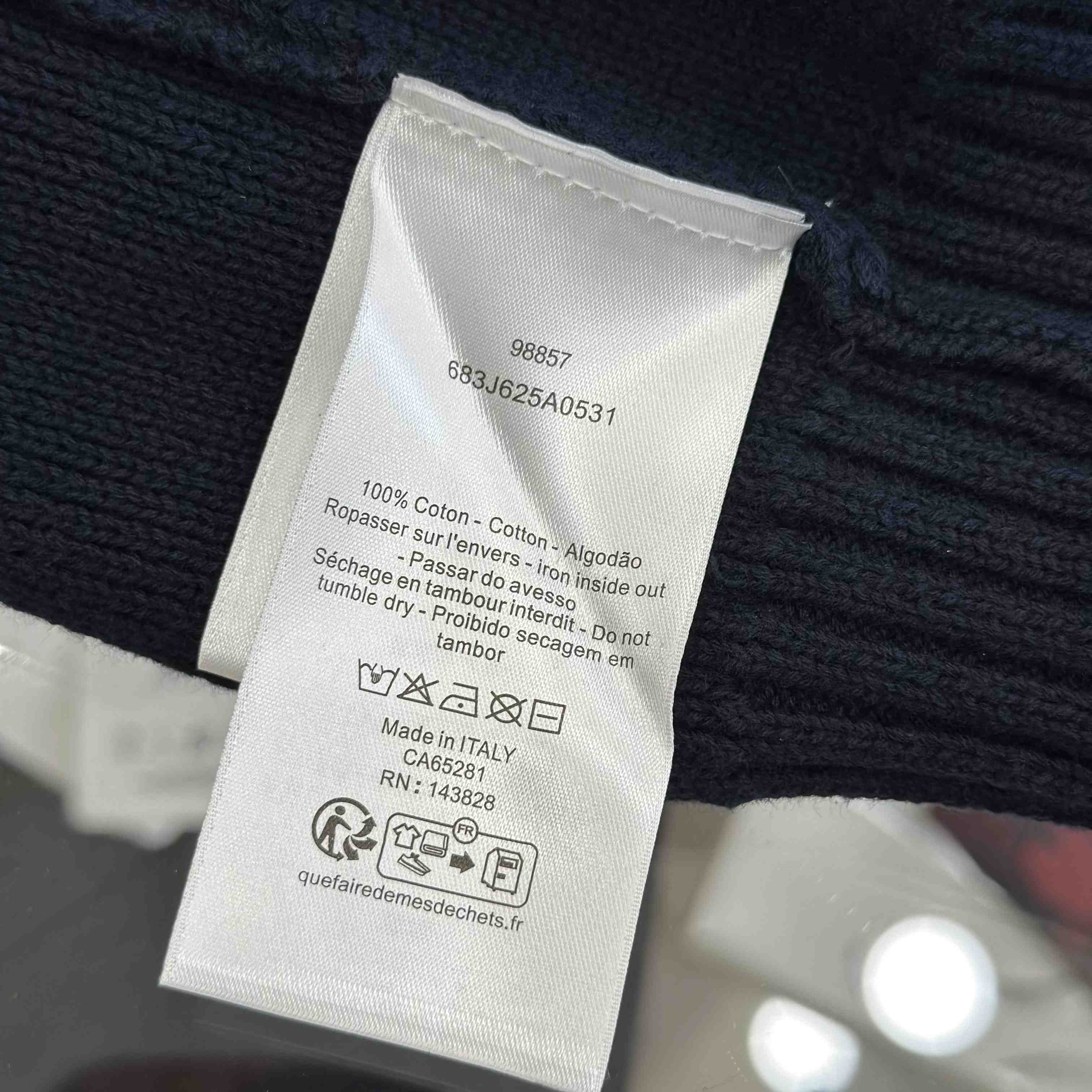 Dior Neck Sweater, Regular Fit - DesignerGu