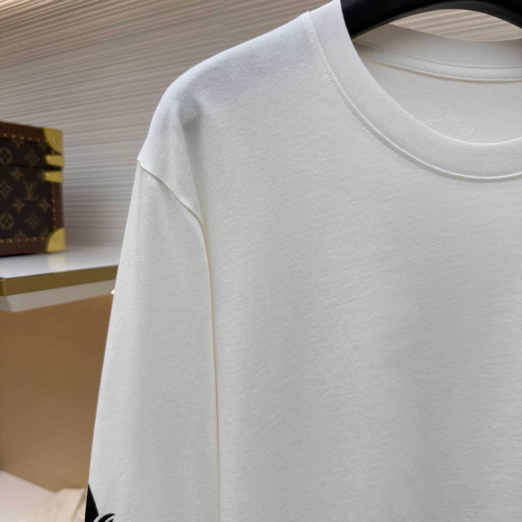 Chrome Hearts  Horseshoe Long Sleeve Tee - DesignerGu