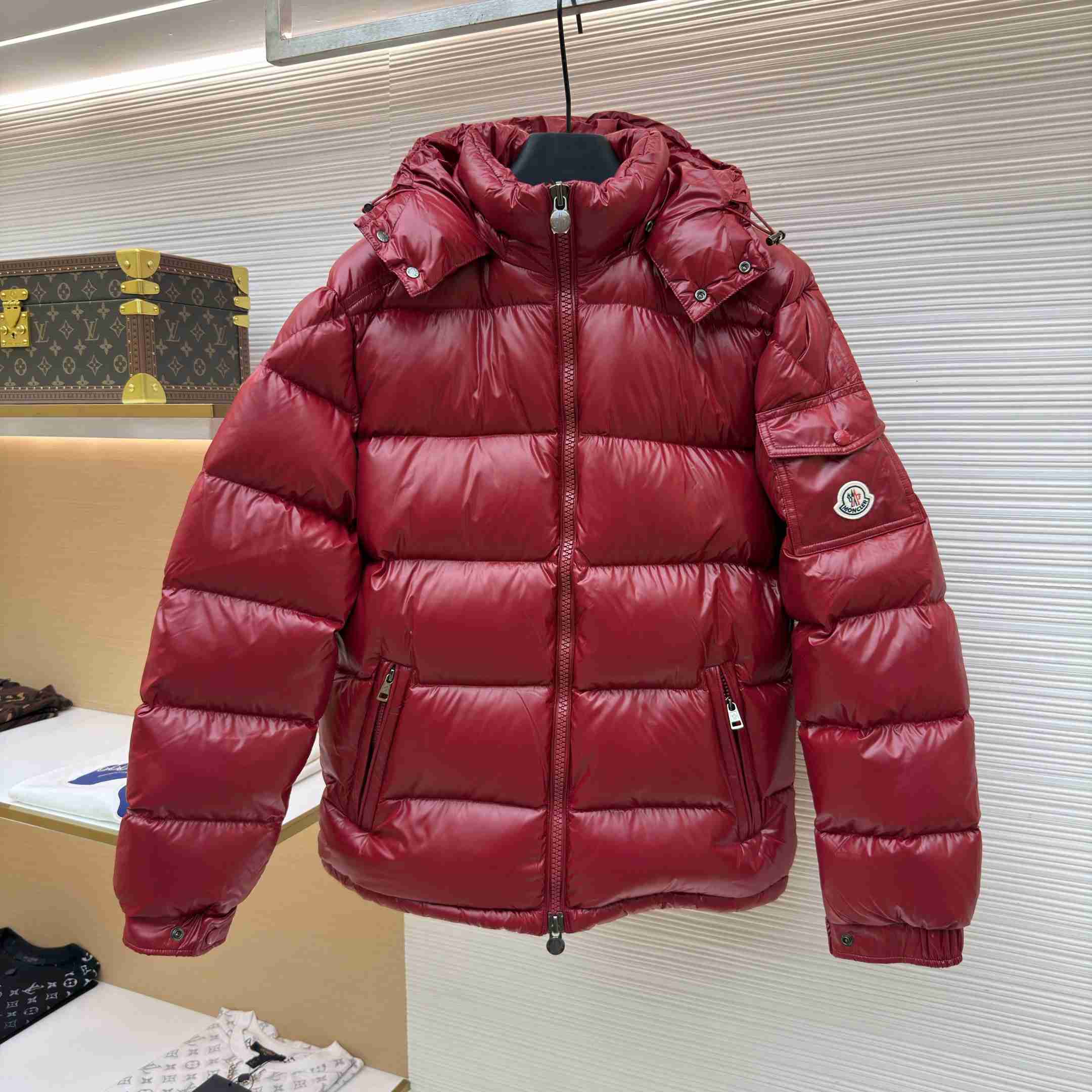 Moncler Maya Hooded Short Down Jacket - DesignerGu