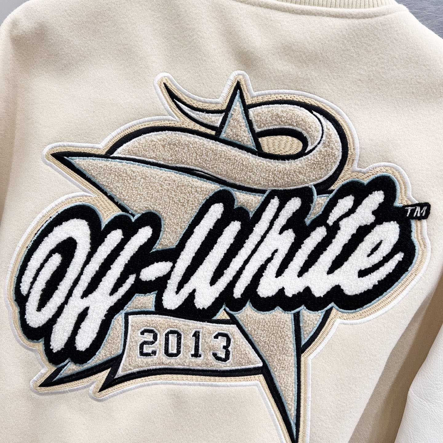 Off-White™ Logo-Patch Bomber Jacket - DesignerGu