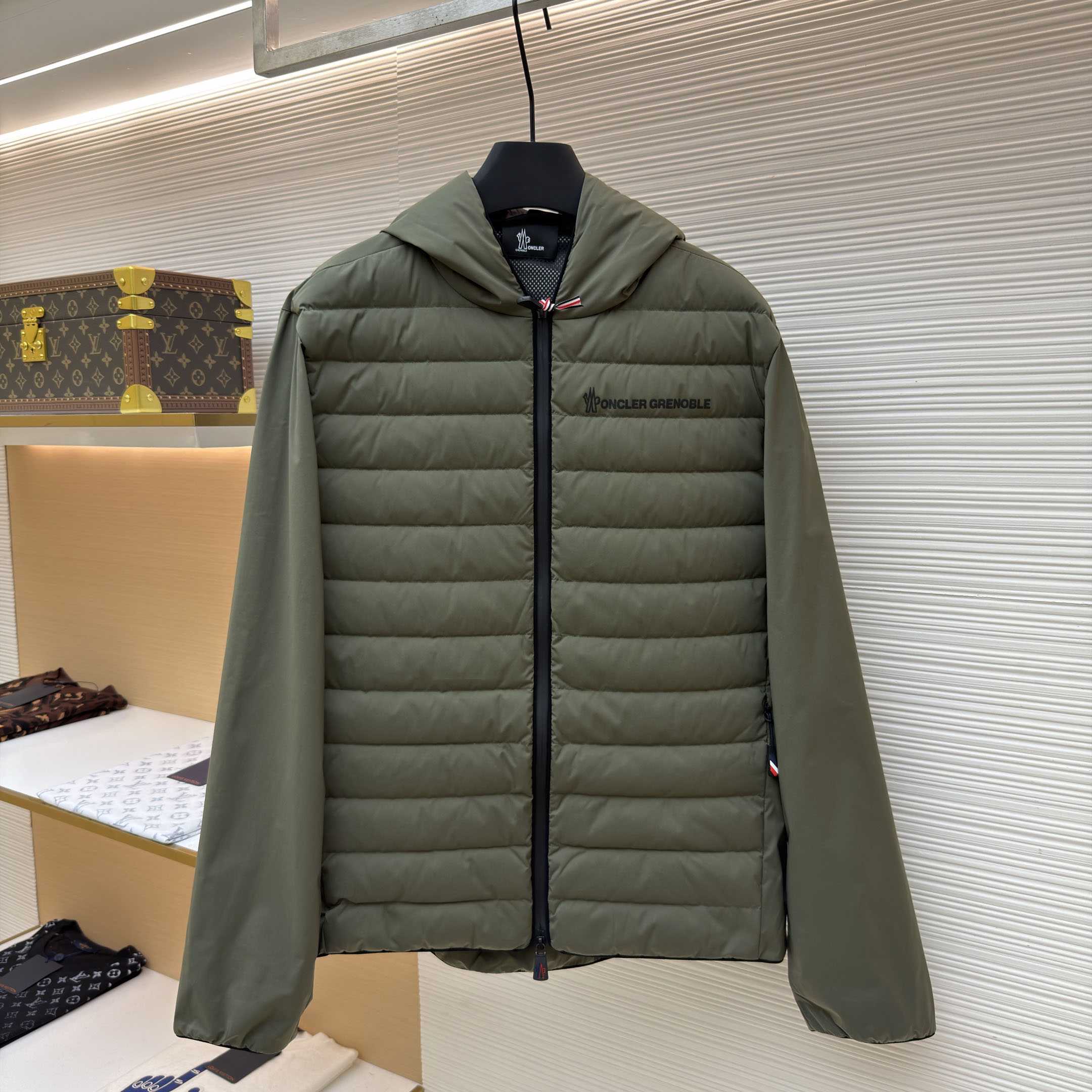 Moncler Padded Zip-Up Sweatshirt - DesignerGu