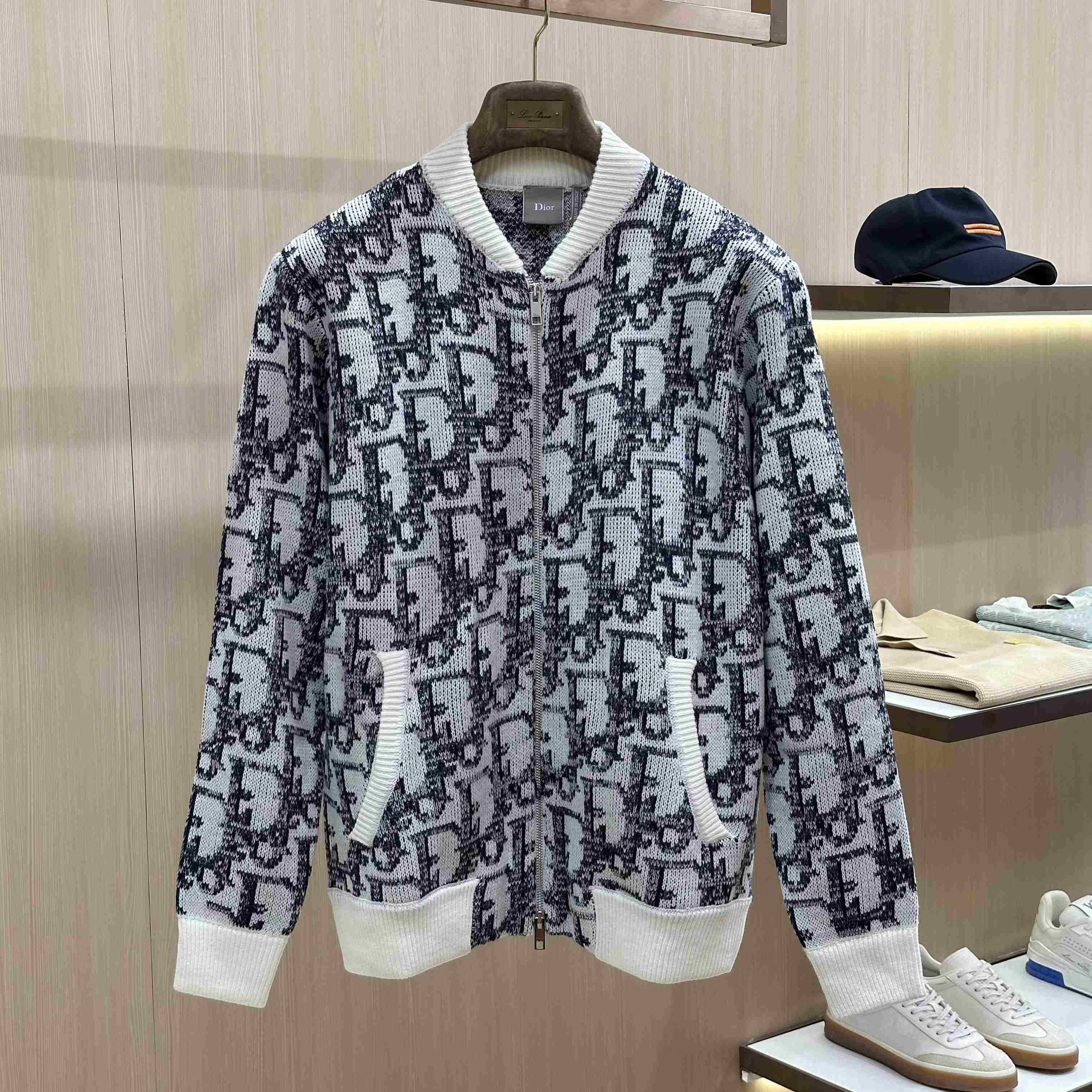 Dior Oblique Bomber Jacket - DesignerGu