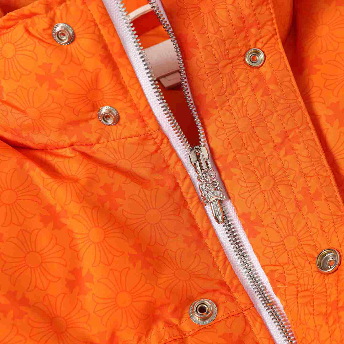 Chrome Hearts Monogram Stiff Puffer Jacket - DesignerGu