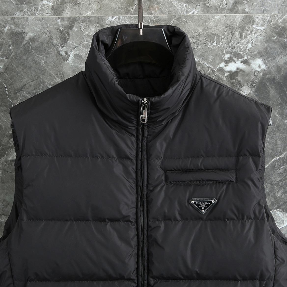 Prada Re-Nylon Padded Vest - DesignerGu