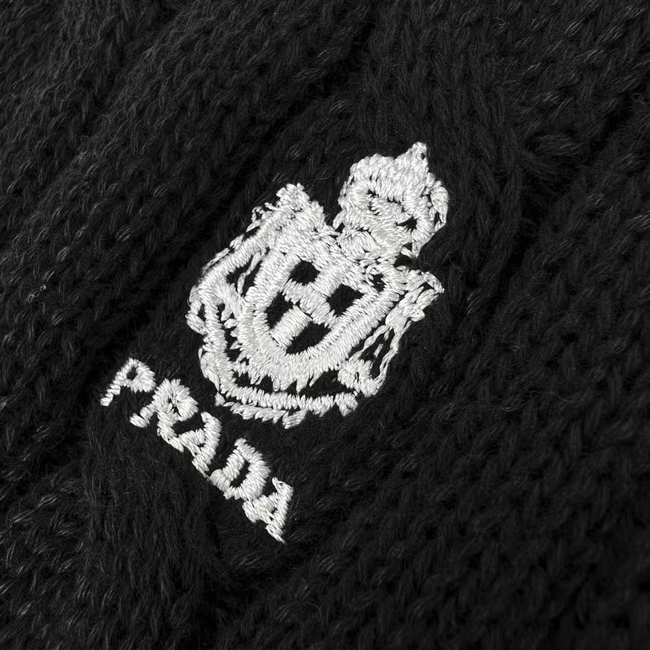 Prada Cotton Crew-Neck Sweater - DesignerGu