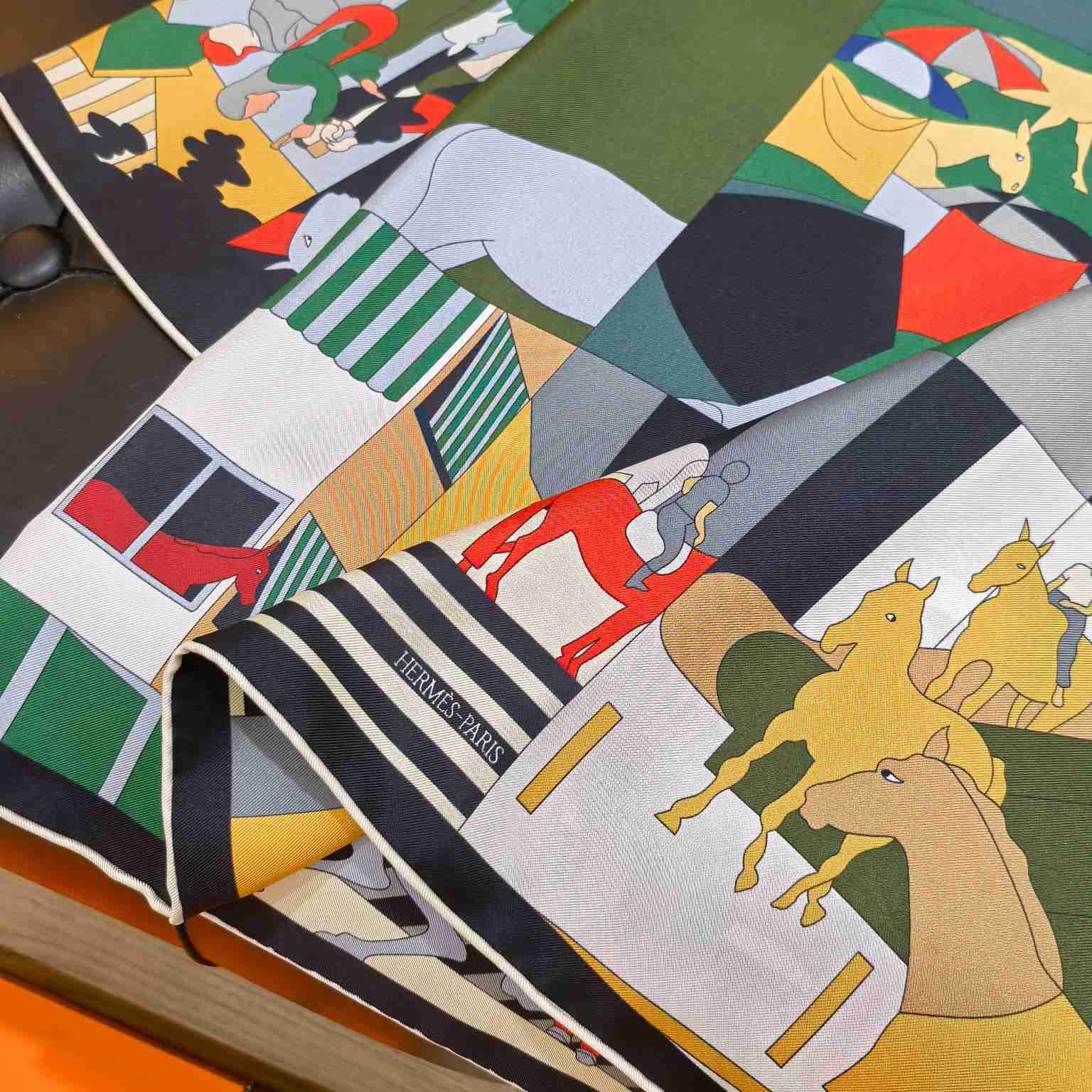 Hermes Mon Cheval Et Moi Scarf 90 - DesignerGu