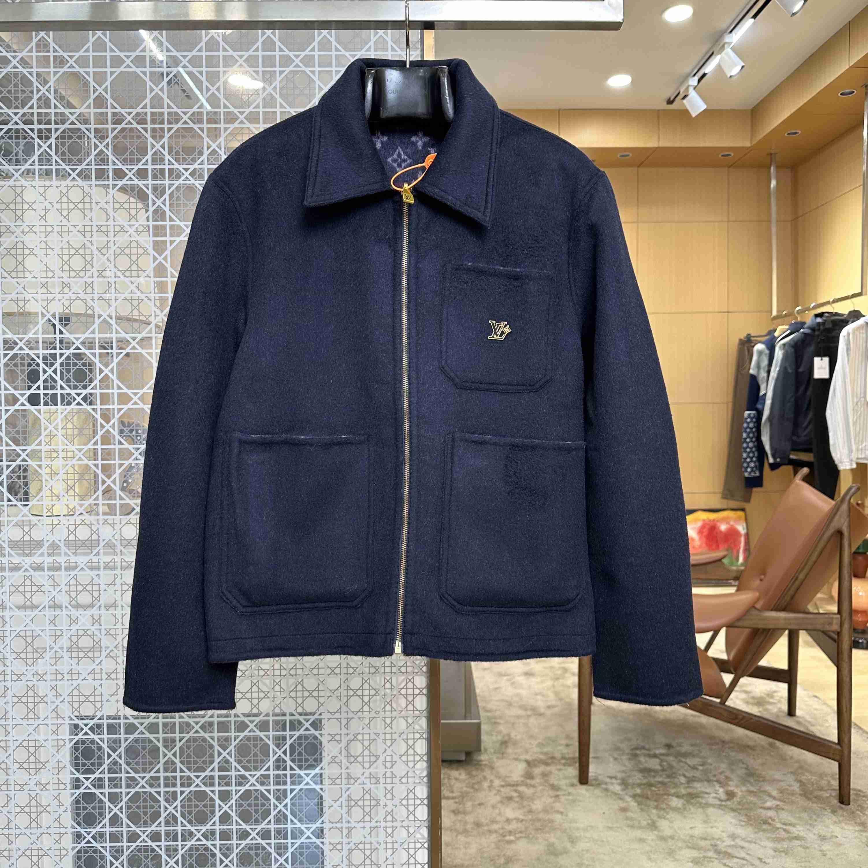 Louis Vuitton Double Face Reversible Workwear Blouson 1AIJRO - DesignerGu