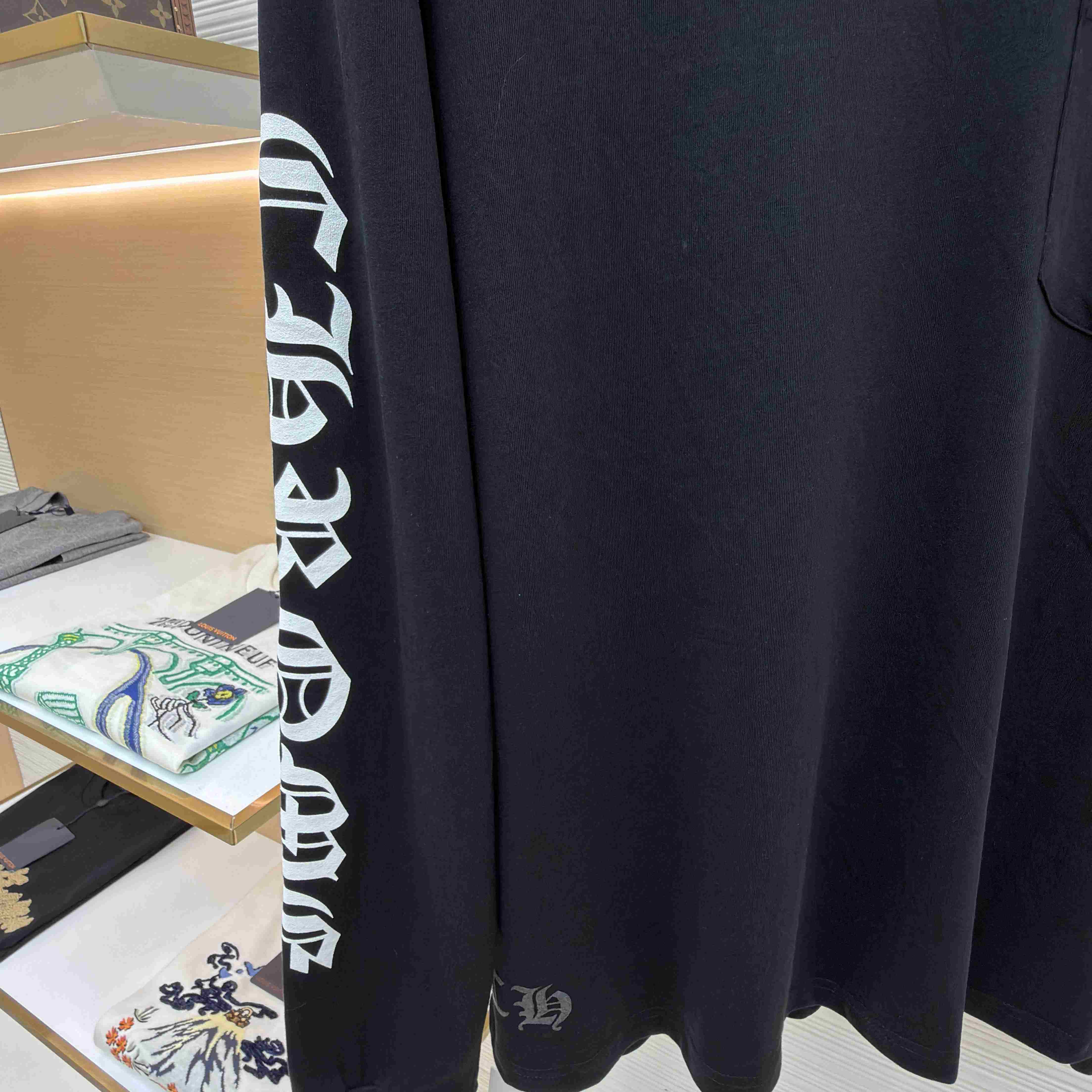 Chrome Hearts  Neck Logo Long Sleeve T-Shirt - DesignerGu