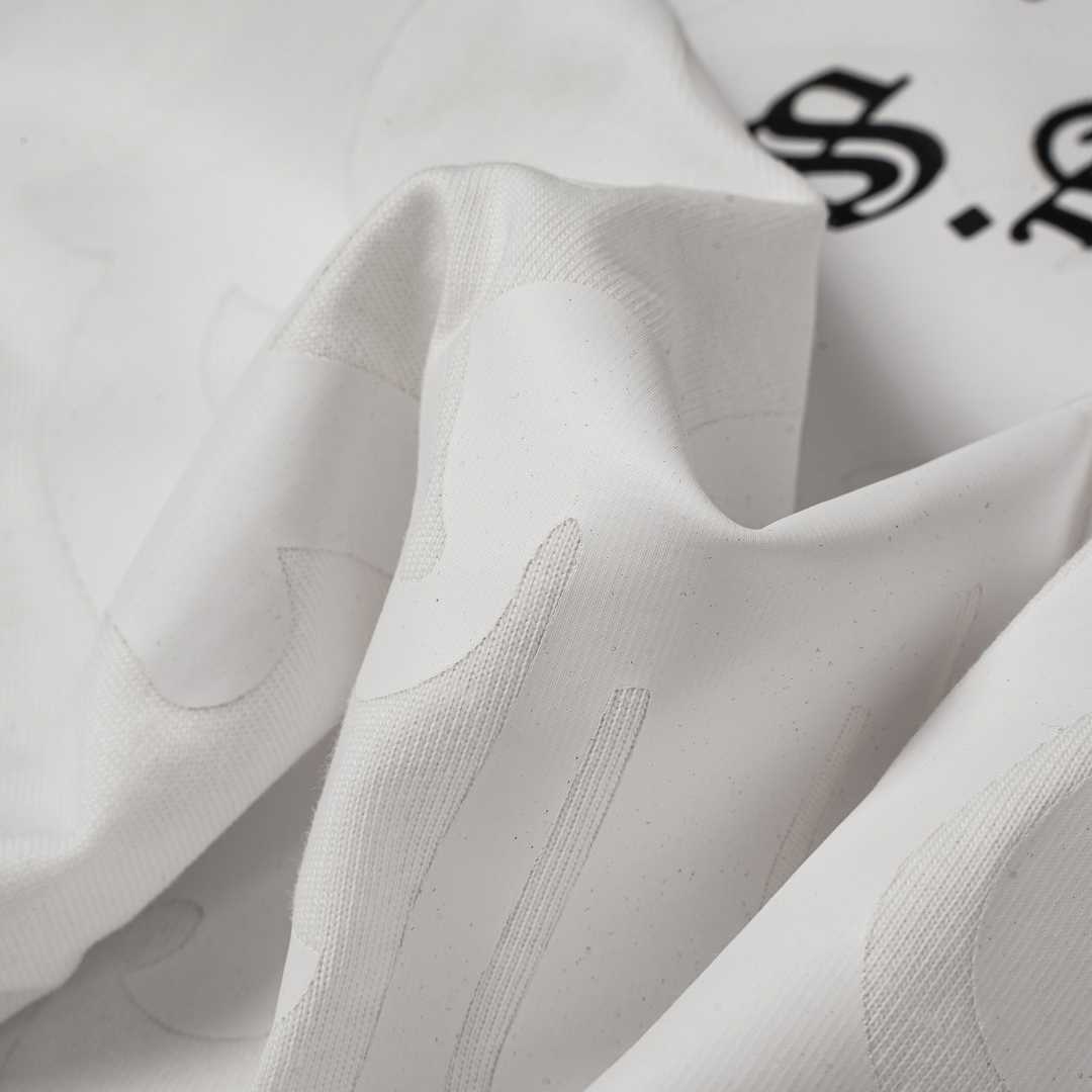 Chrome Hearts USA Script White Long Sleeve Tee - DesignerGu