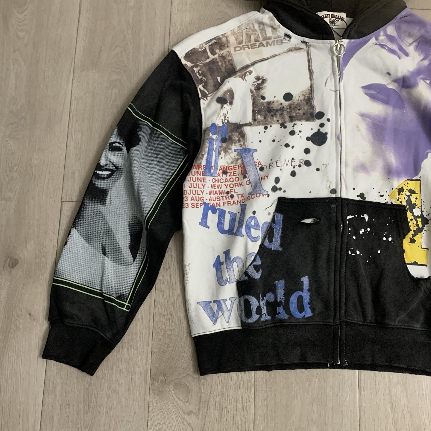 Vale Forever Noise Zip Up 'Dark Graphic' - DesignerGu