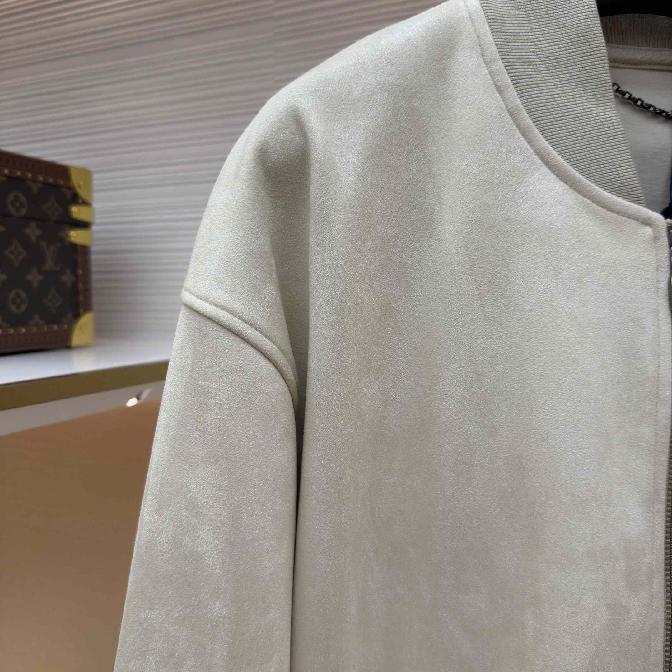 Louis Vuitton Suede-Like Bomber Blouson 1AKPUW - DesignerGu
