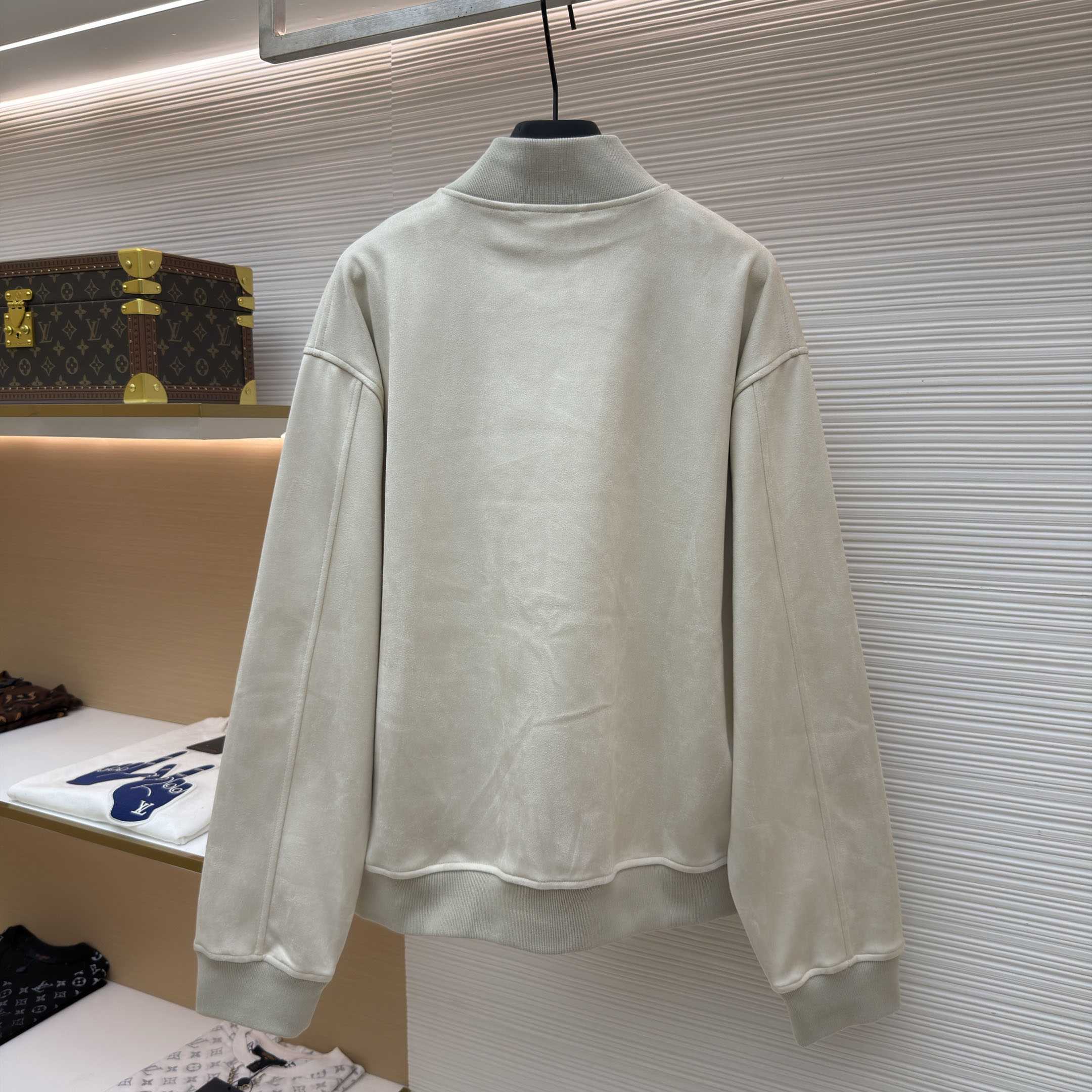 Louis Vuitton Suede-Like Bomber Blouson 1AKPUW - DesignerGu