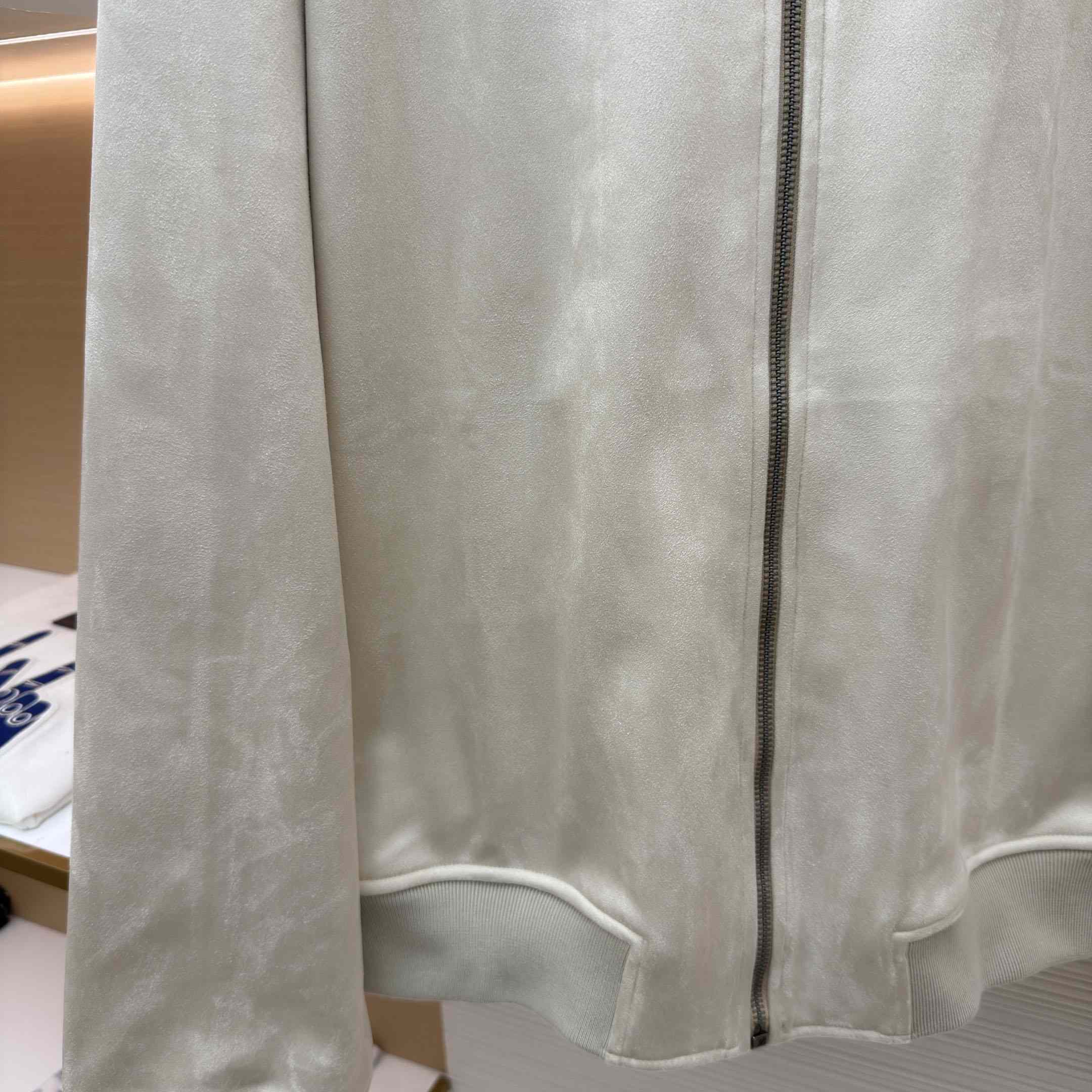 Louis Vuitton Suede-Like Bomber Blouson 1AKPUW - DesignerGu