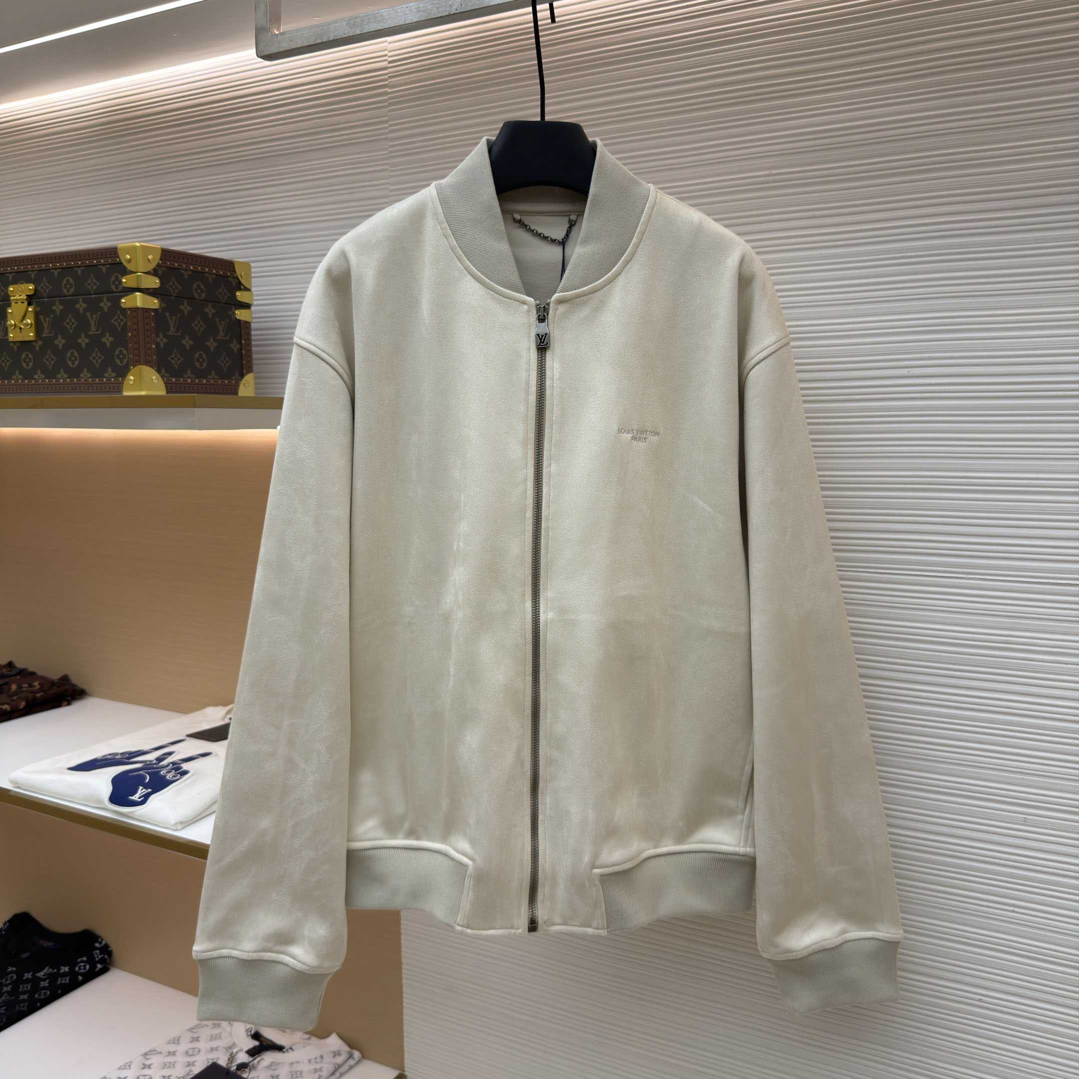 Louis Vuitton Suede-Like Bomber Blouson 1AKPUW - DesignerGu