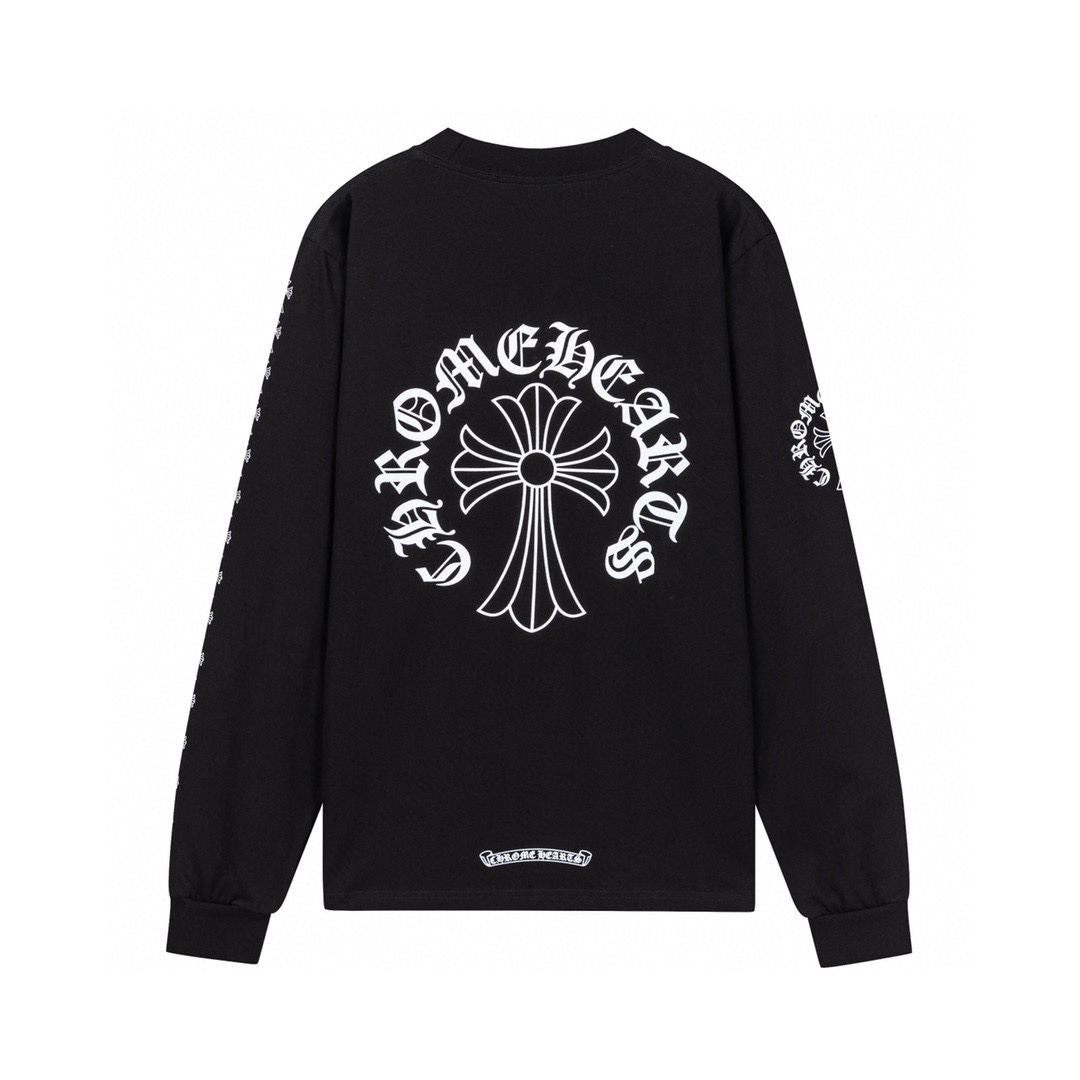 Chrome Hearts Long Sleeve Shirt 'Black' - DesignerGu