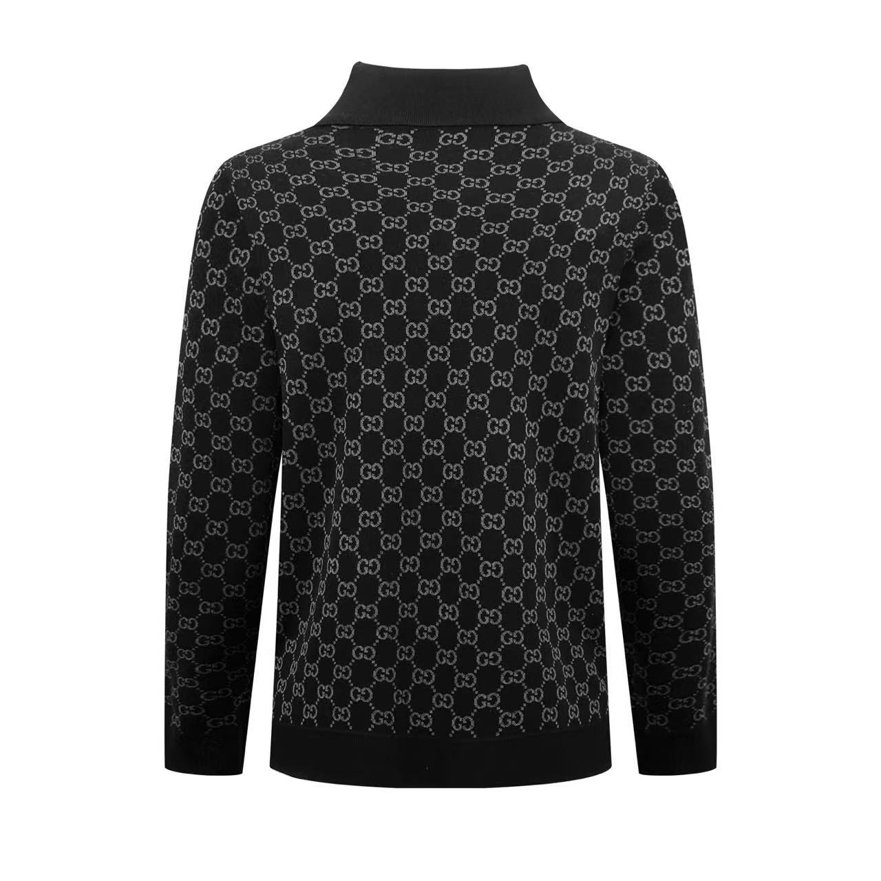 Gucci Viscose GG Jacquard Polo Shirt - DesignerGu
