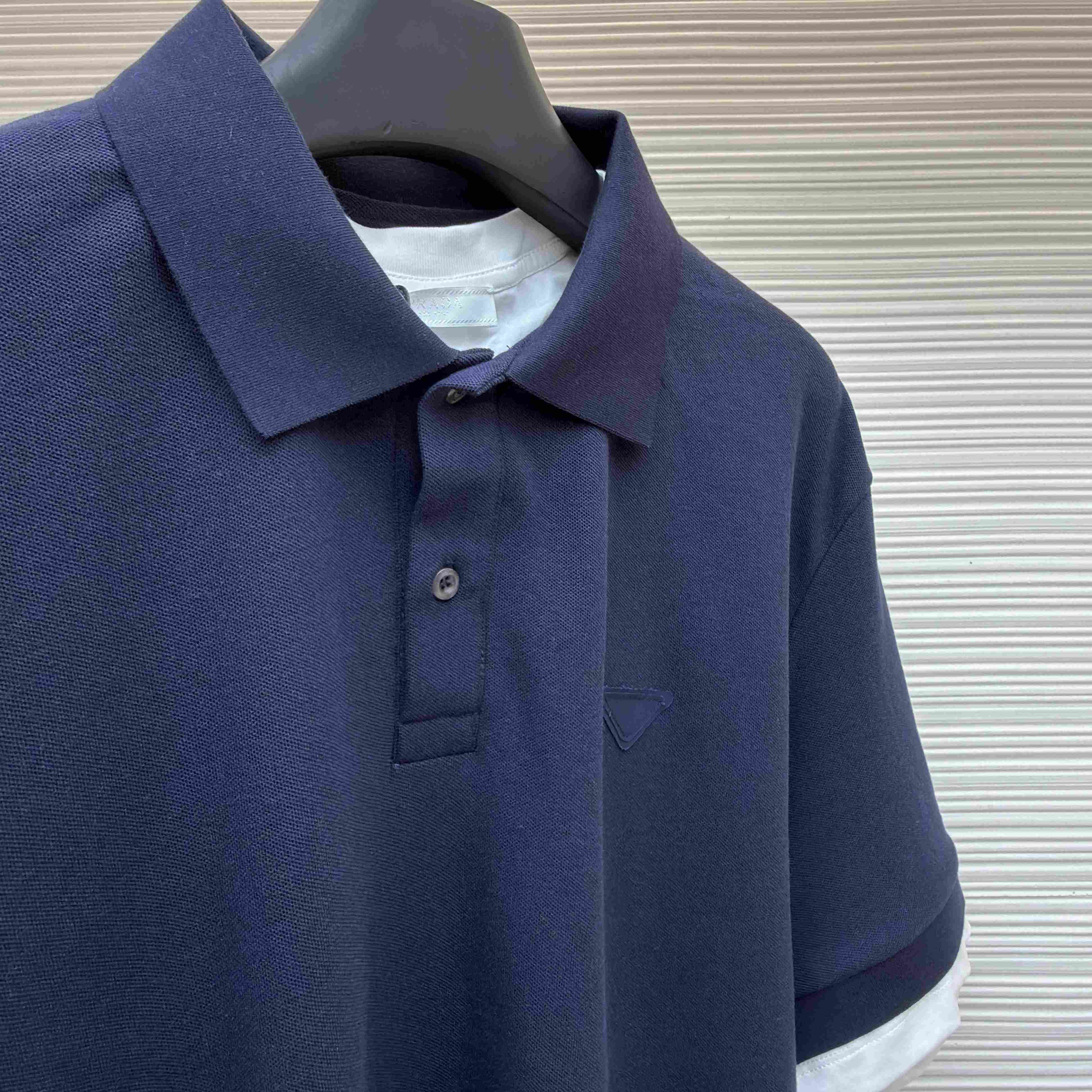 Prada Cotton Polo Shirt - DesignerGu